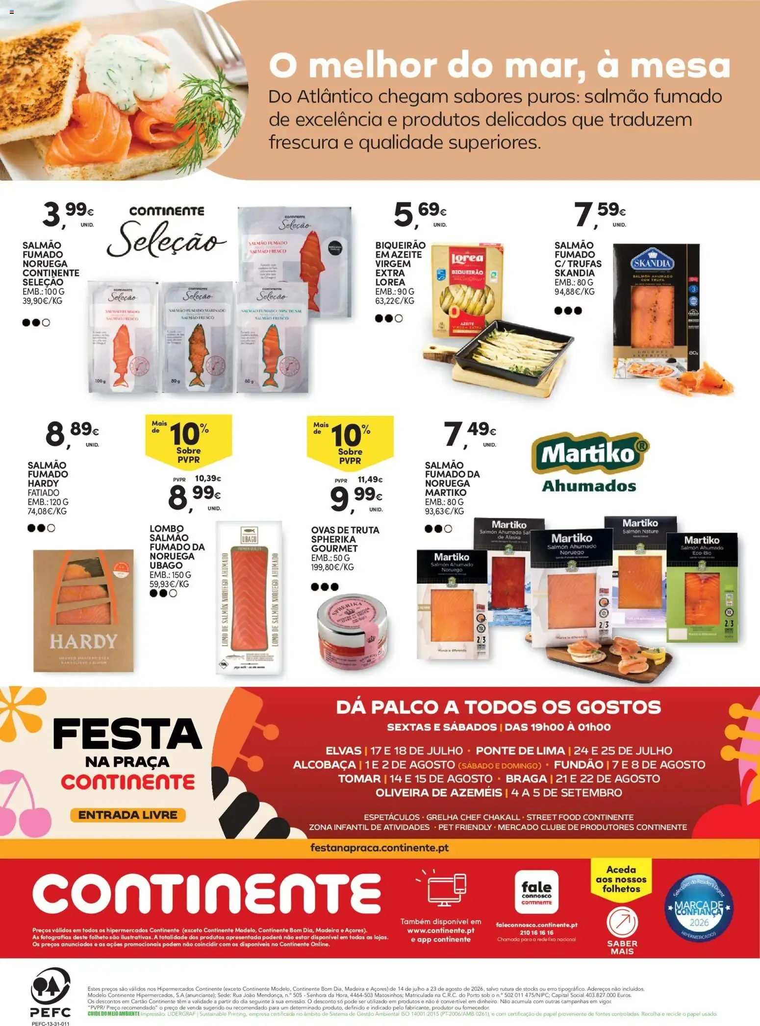 Folheto Continente - Charcutaria e Queijos » de 14/07/2026 - 23/08/2026 de 14 de julho até 23 de agosto 2026 - Pagina 12
