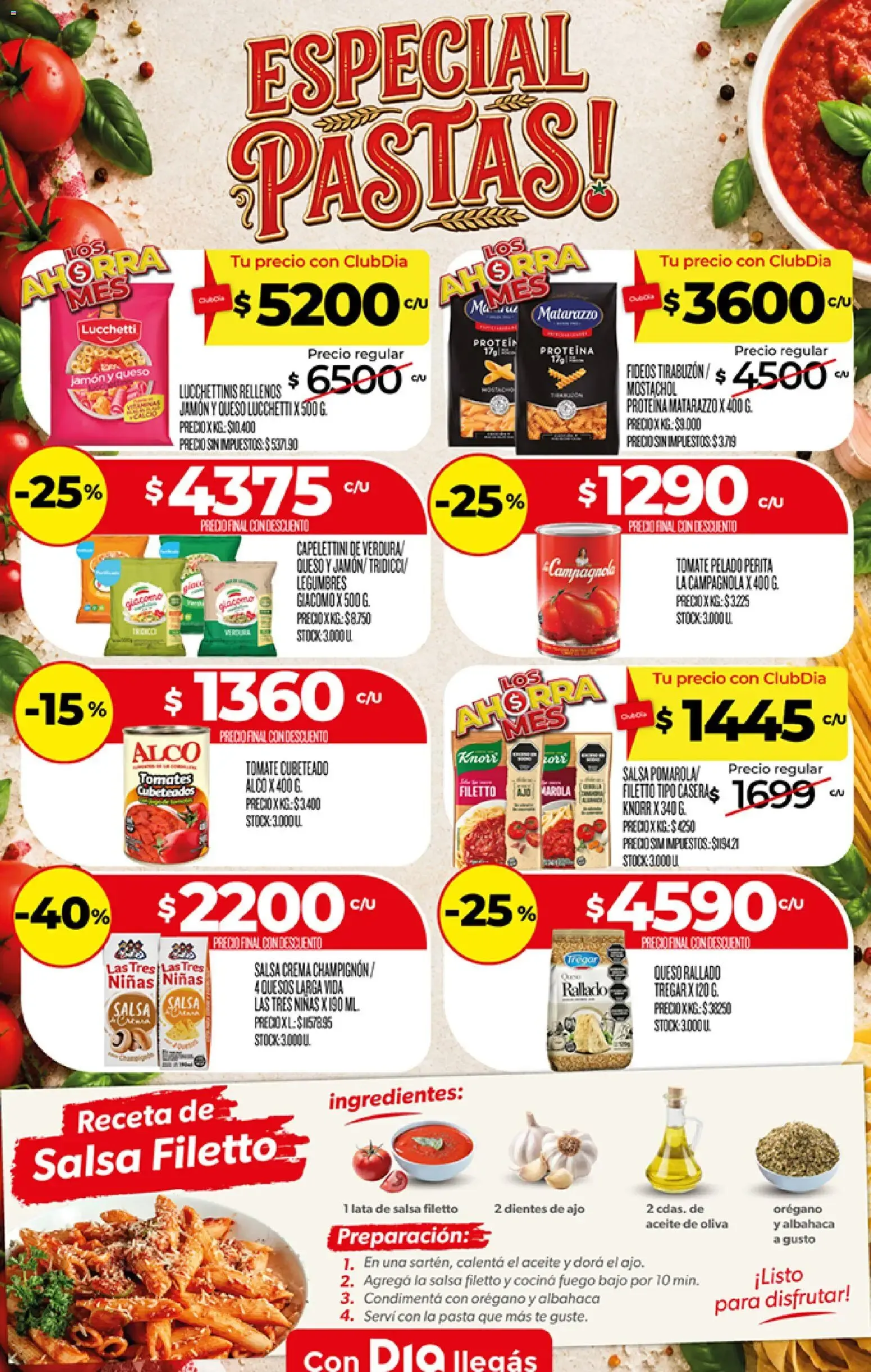Ofertas de Especial Pastas! 21 de octubre al 26 de octubre 2026 - Página 2 del catálogo