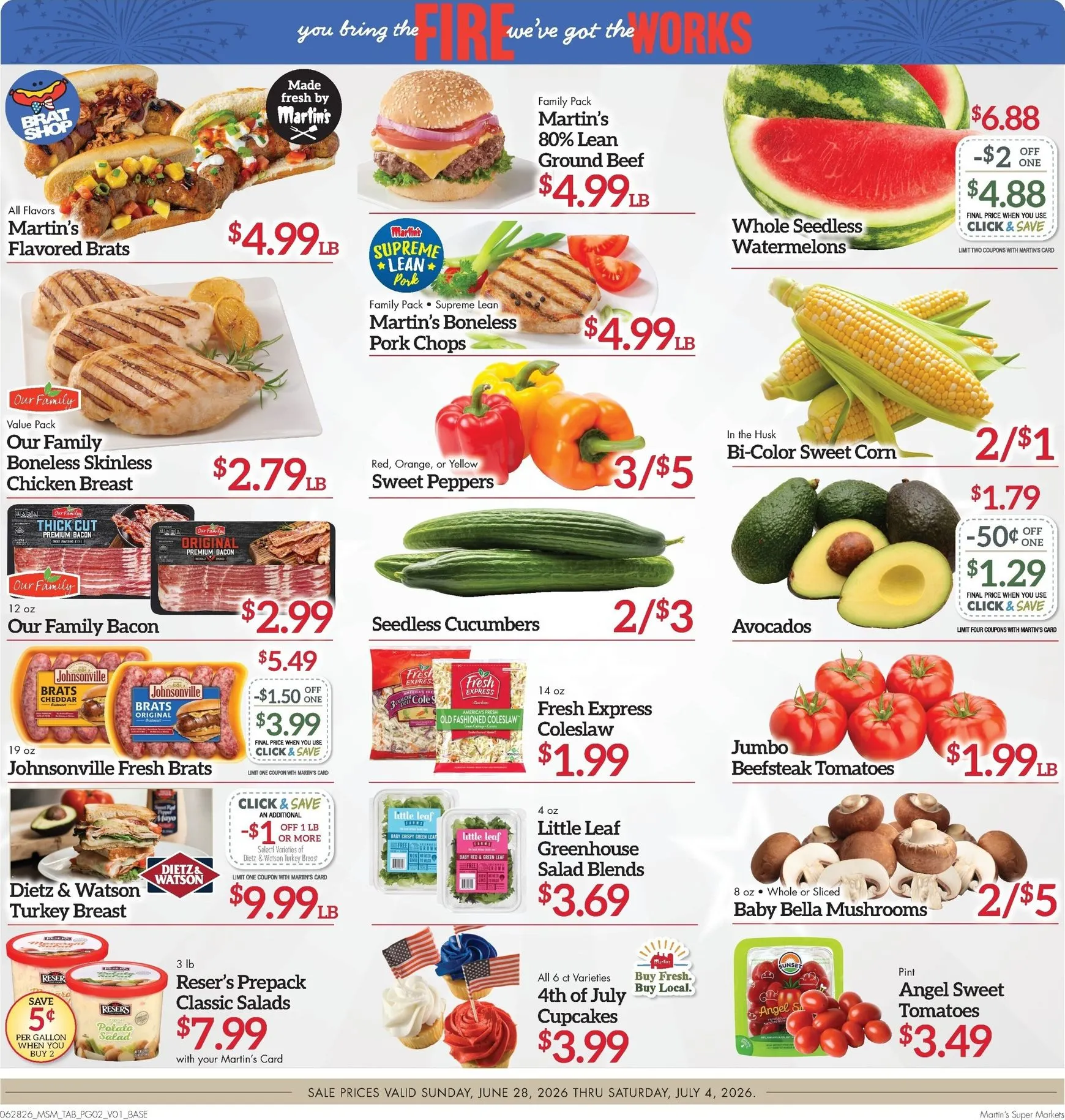 Weekly ad Martin's Super Markets - Spark Your Celebration for the Fourth of July! from June 28 to July 4 2026 - Page 2