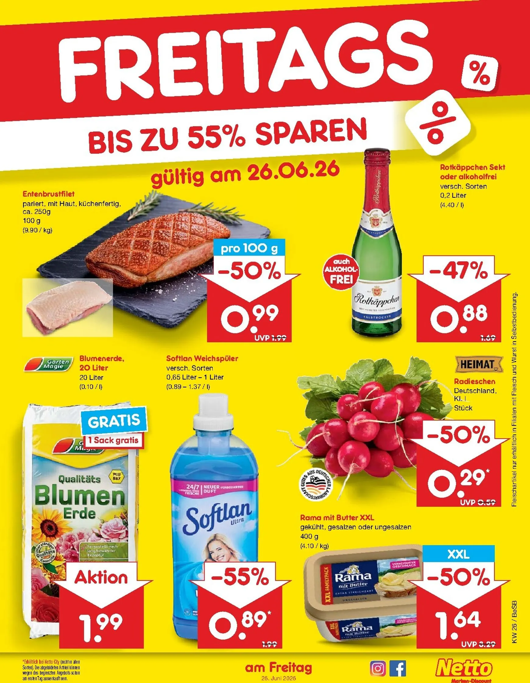 Netto Marken Discount Prospekt – von Montag 22.06.2026 bis Samstag 27.06.2026 von 22. Juni bis 27. Juni 2026 - Prospekt seite 54