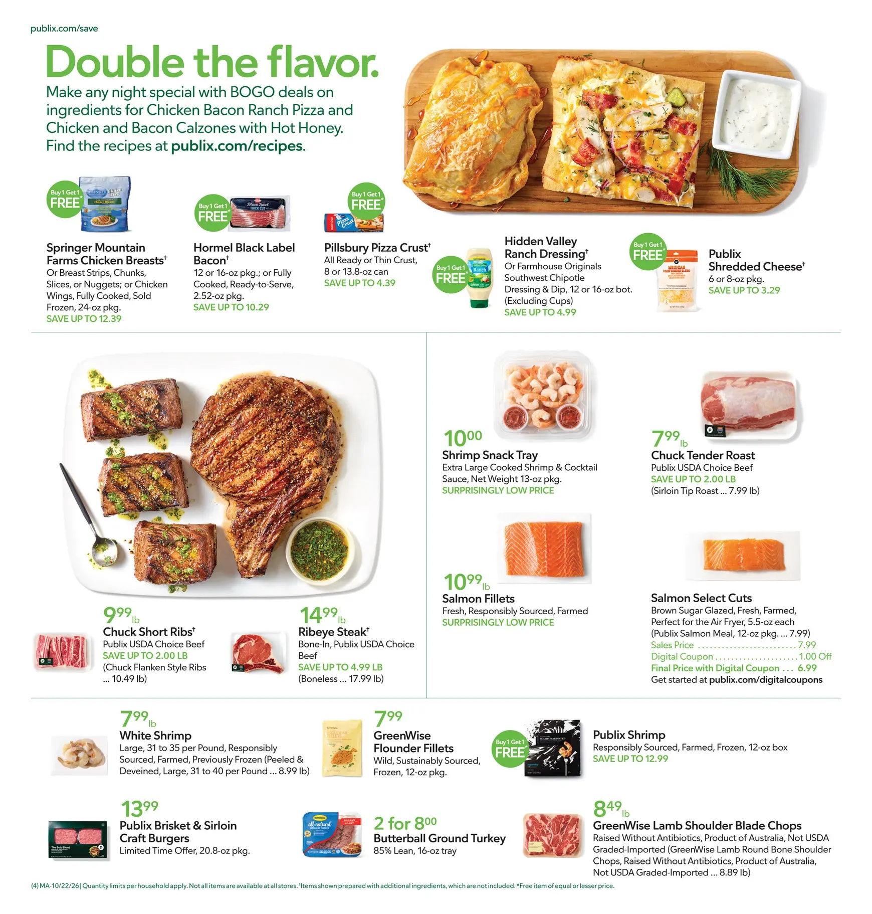 Weekly promotion Future Publix flyer valid from Thursday 10/22/2026 to Wednesday 10/28/2026 spanning from October 22 to October 28 2026 - Page 4 for Catalogue 365