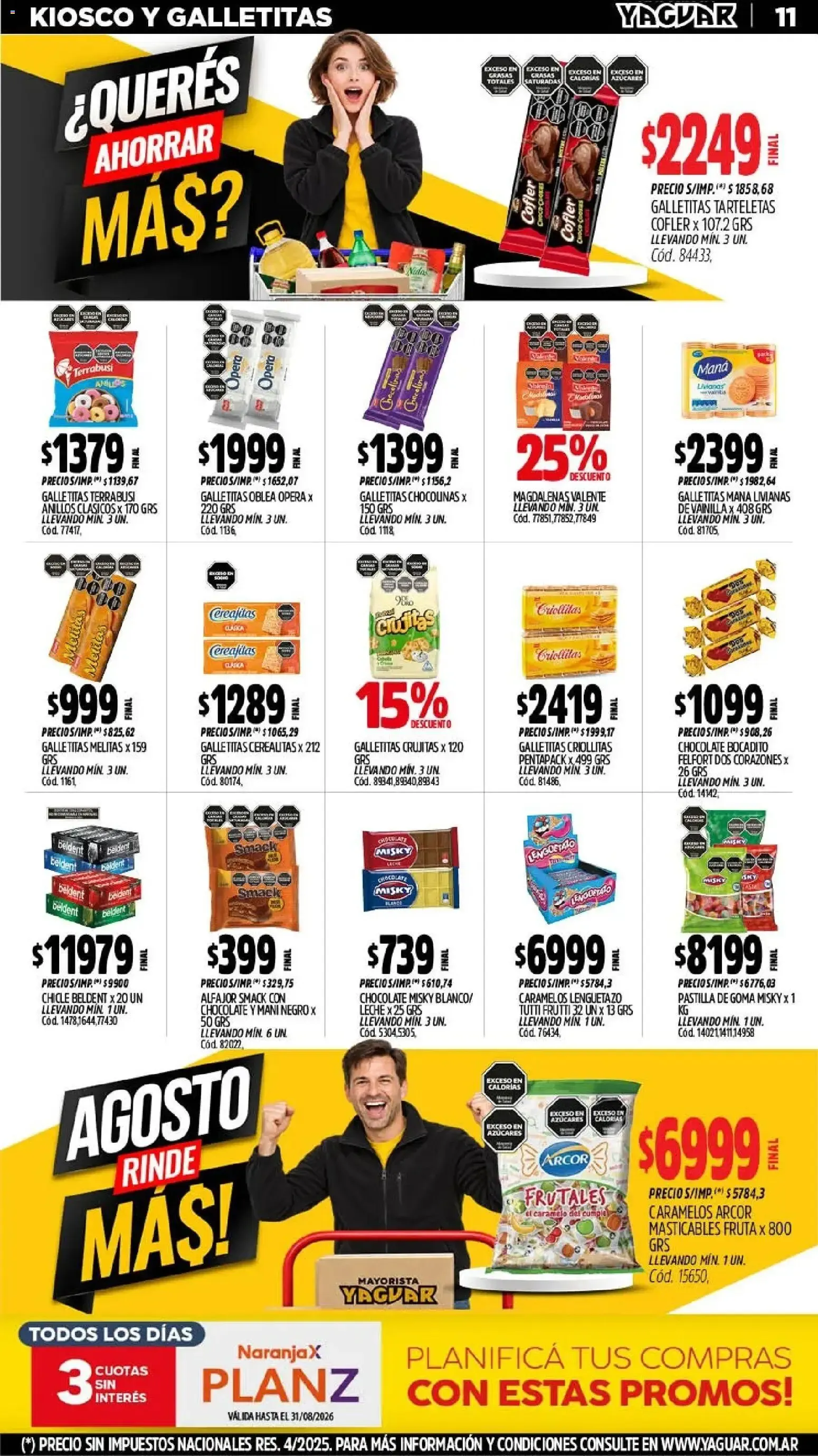 Ofertas de Yaguar - Oferta Semanal San Juan del 24/08/2026 - 29/08/2026 24 de agosto al 29 de agosto 2026 - Página 10 del catálogo