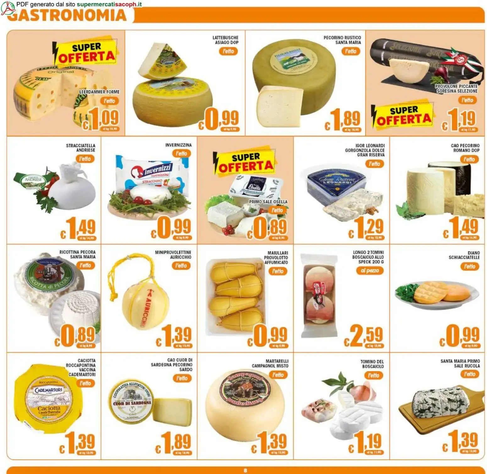 Sacoph volantino dal 01/07/2026 - online Offerte da 1 luglio a 9 luglio di 2026 - Pagina del volantino 8