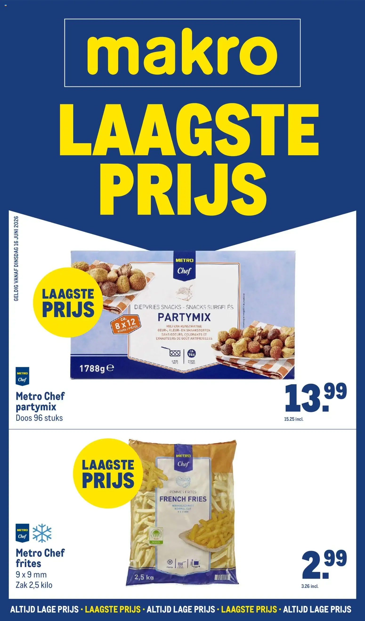Makro Laagste Prijs van 16 juni tot 30 juni 2026 - Folder pagina 1