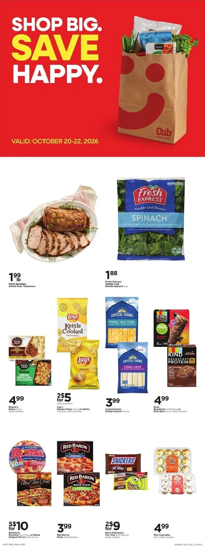 Weekly promotion Cub - Slow Cooker Favorites spanning from October 18 to October 24 2026 - Page 7 for Catalogue 365
