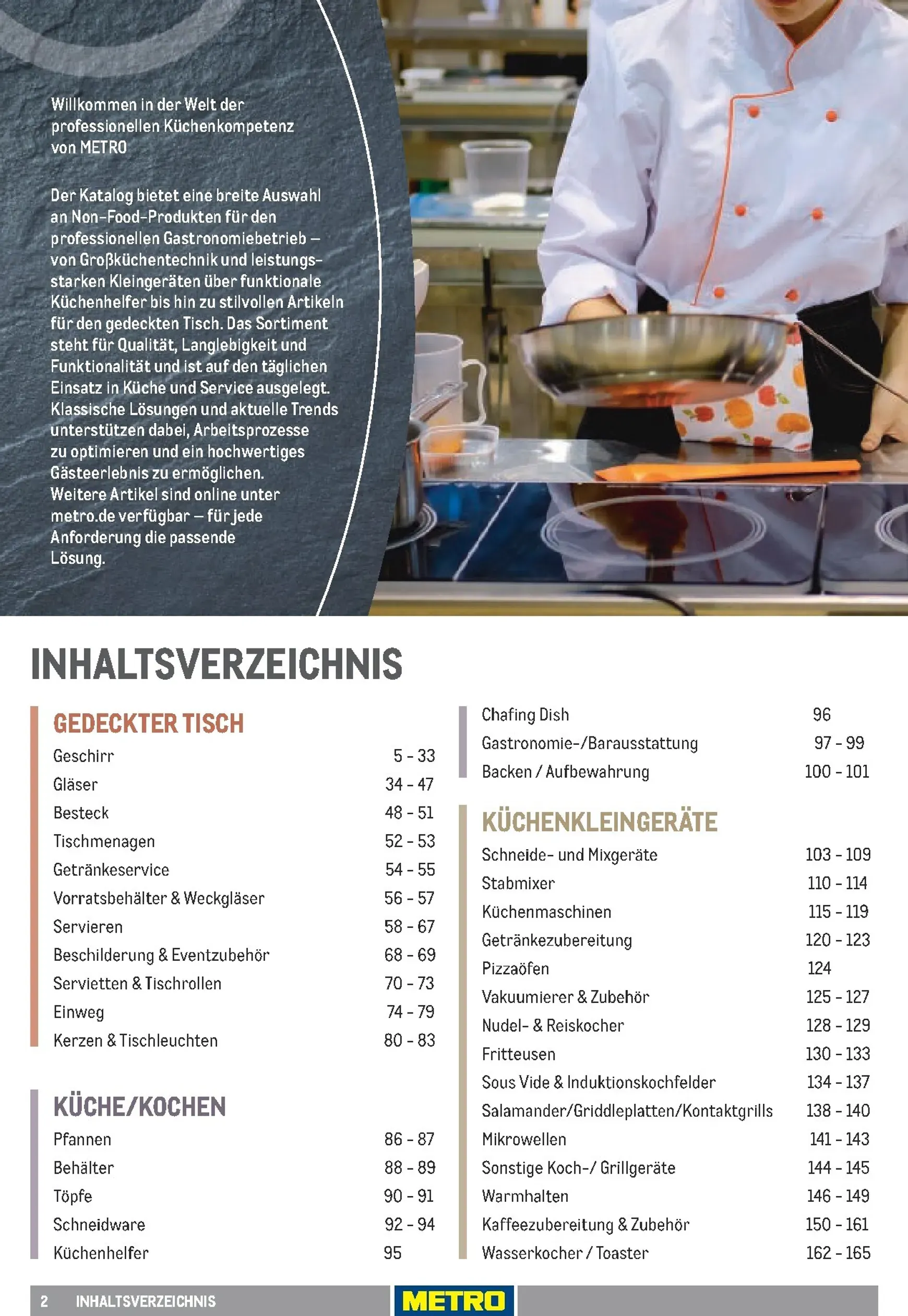 Metro - Non Food Sortiment von 1. Juni bis 31. Dezember 2026 - Prospekt seite 2