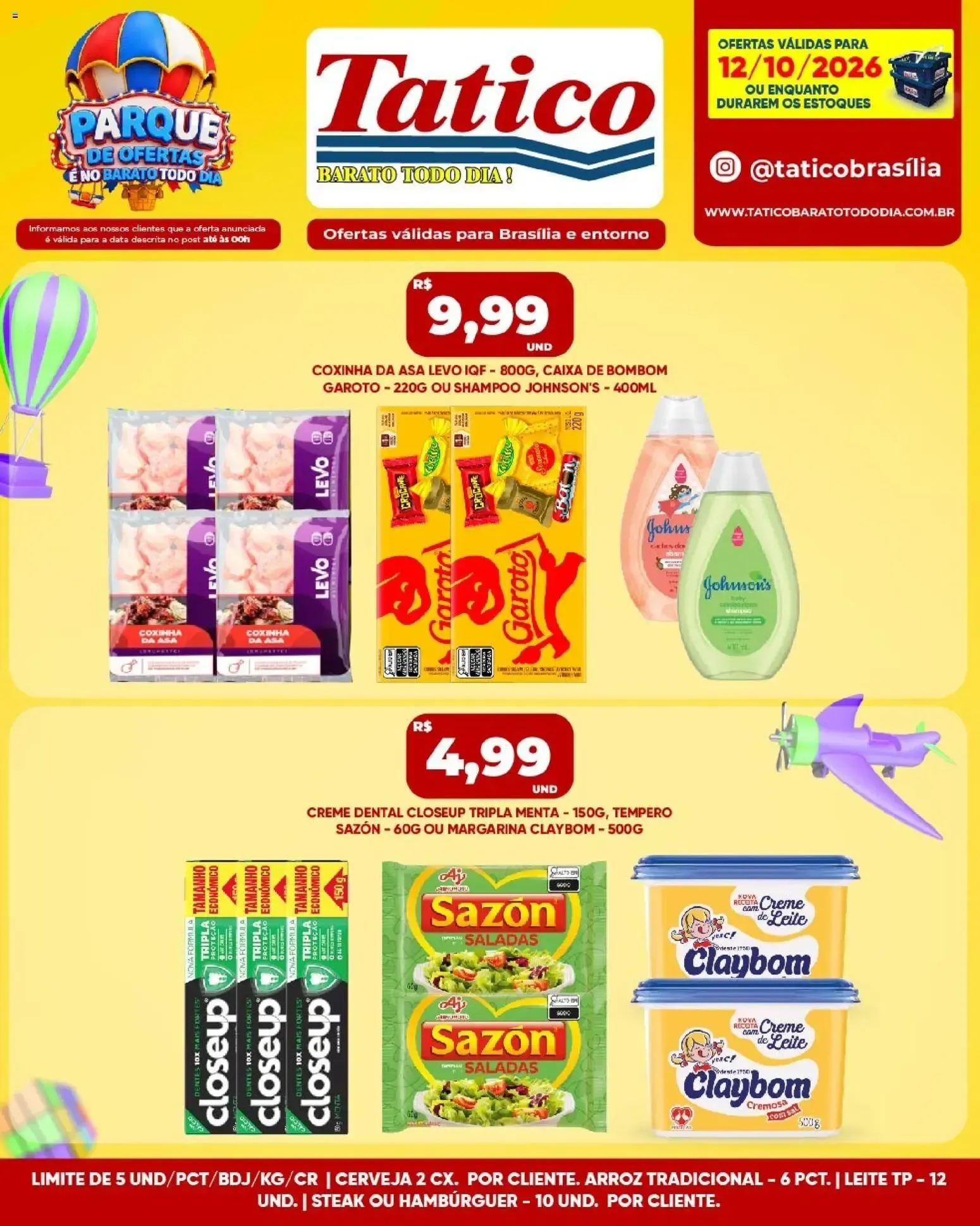 Encarte de Tatico ofertas do Dia de 12/10/2026 | Promoções Online 12 de outubro até 12 de outubro 2026 - Pagina 7