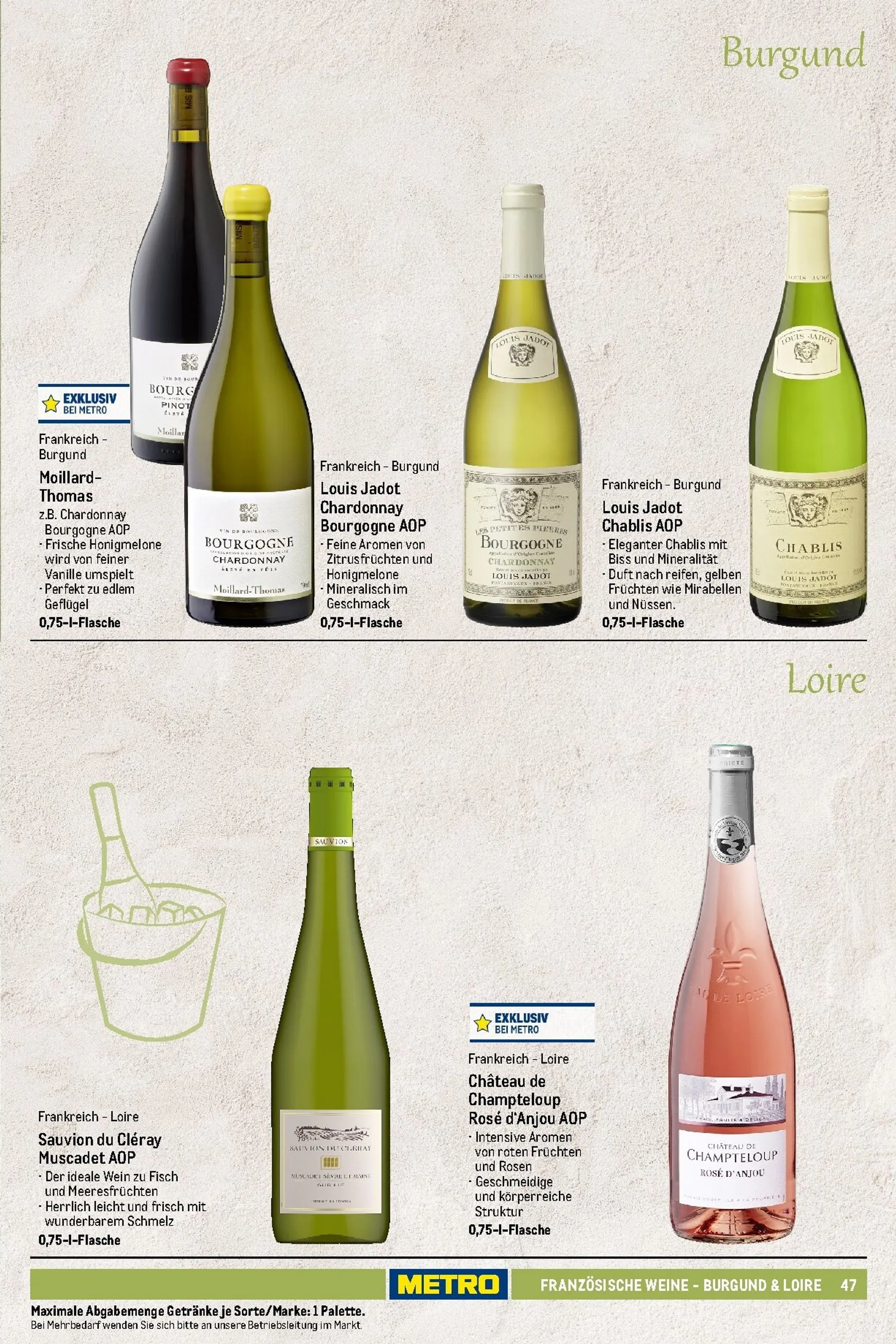Sortimentskatalog Wein und Sekt für die perfekte Weinkarte von 1. November bis 30. September 2026 - Prospekt seite 48