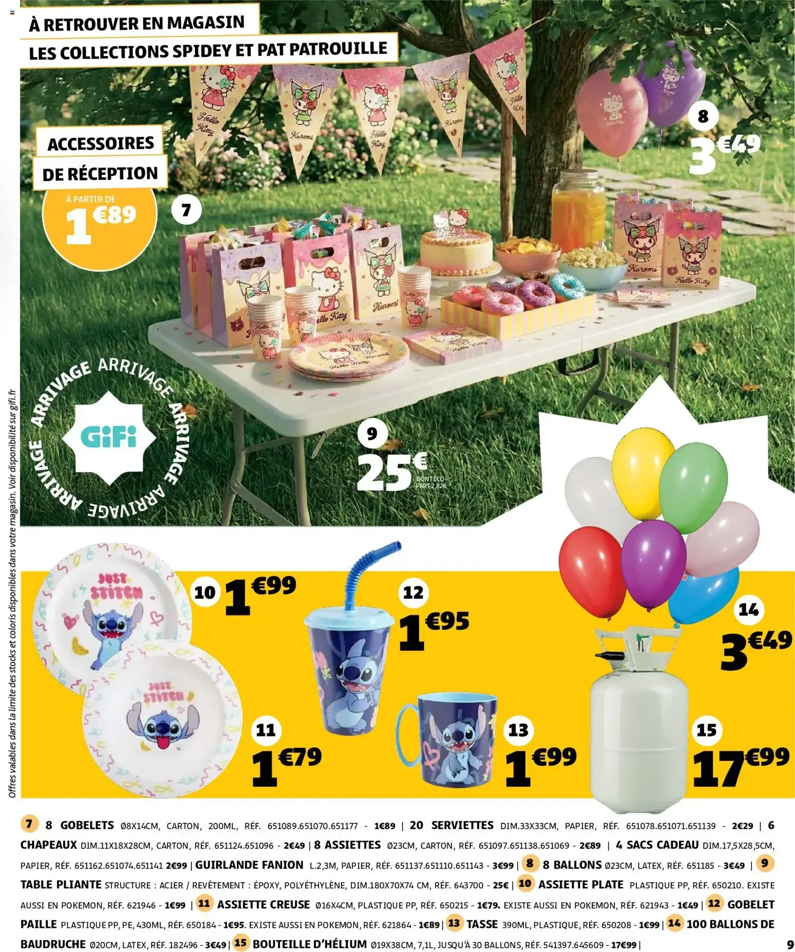 GiFi catalogue à partir du 07/07/2026 - promo en ligne du 7 juillet au 20 juillet 2026 - Catalogue page 9