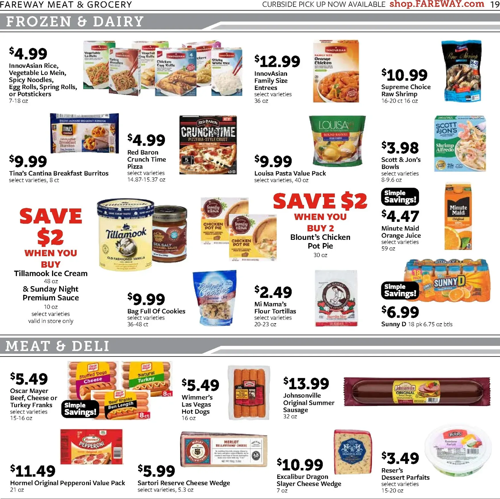 Weekly promotion Fareway - Back to Savings spanning from August 17 to August 22 2026 - Page 19 for Catalogue 365