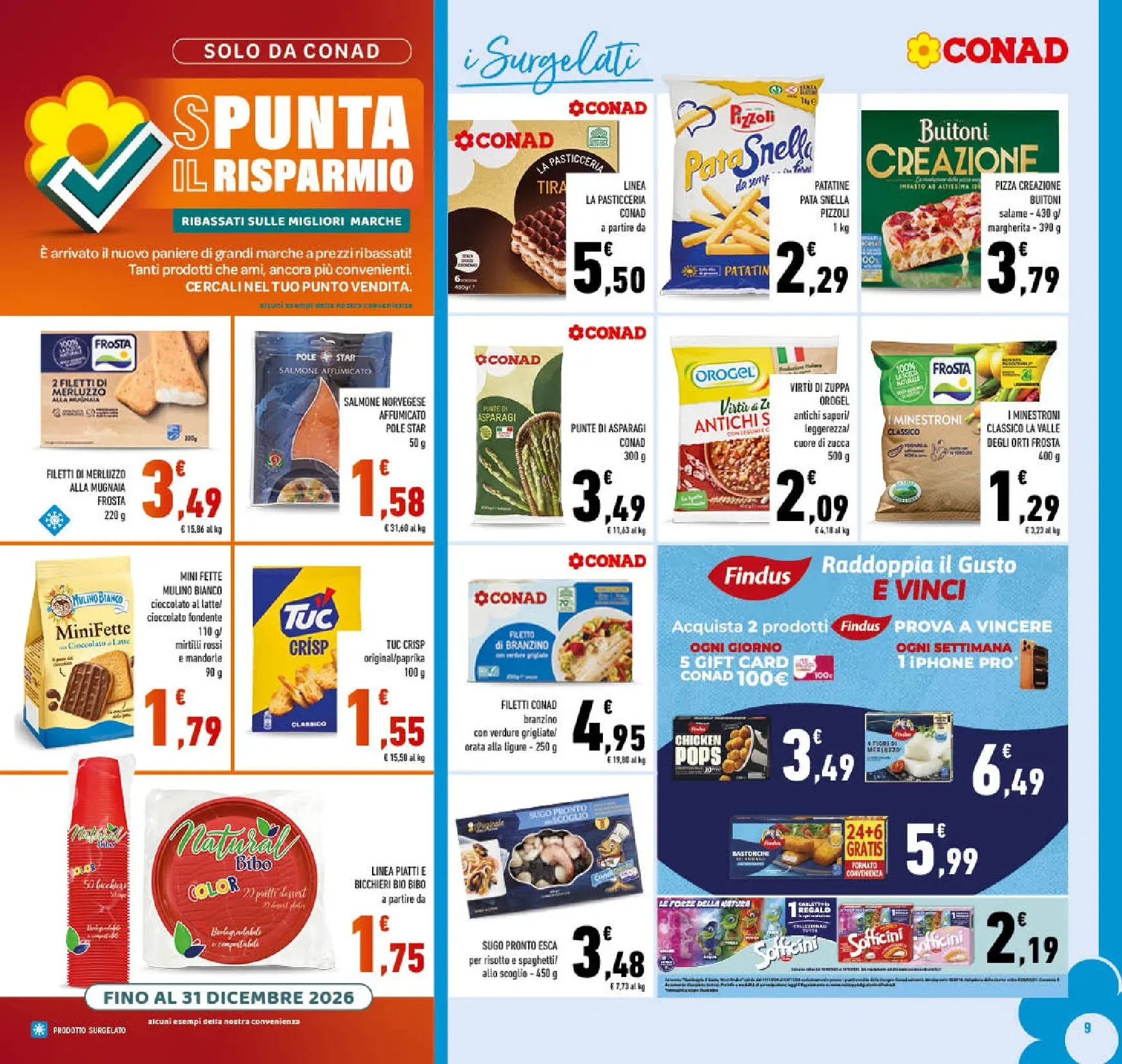 Conad Taglio Netto da 21 ottobre a 1 novembre di 2026 - Pagina del volantino 9