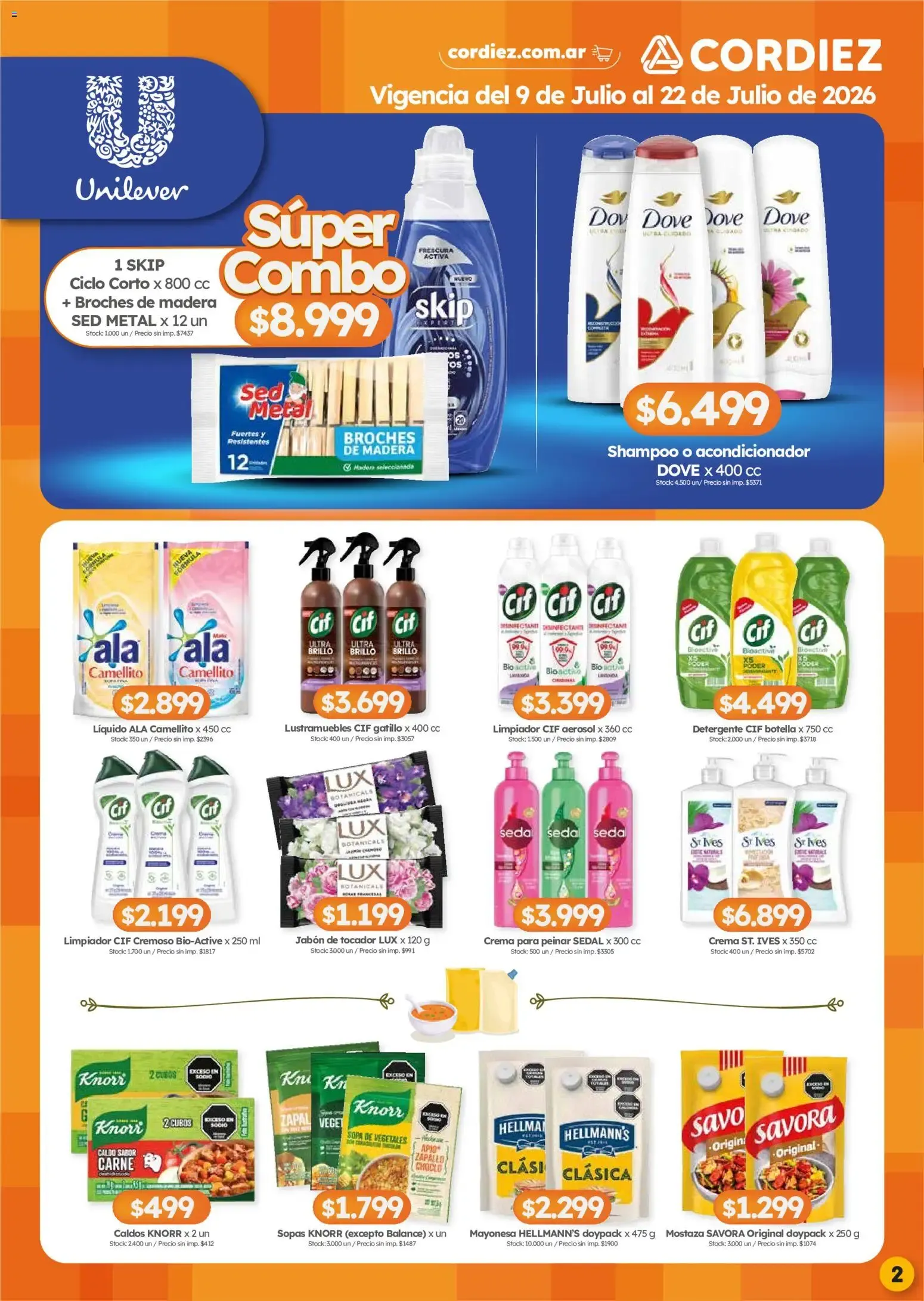 Ofertas de Cordiez ofertas || del 09/07/2026 - 22/07/2026 || Catálogo 9 de julio al 22 de julio 2026 - Página 2 del catálogo