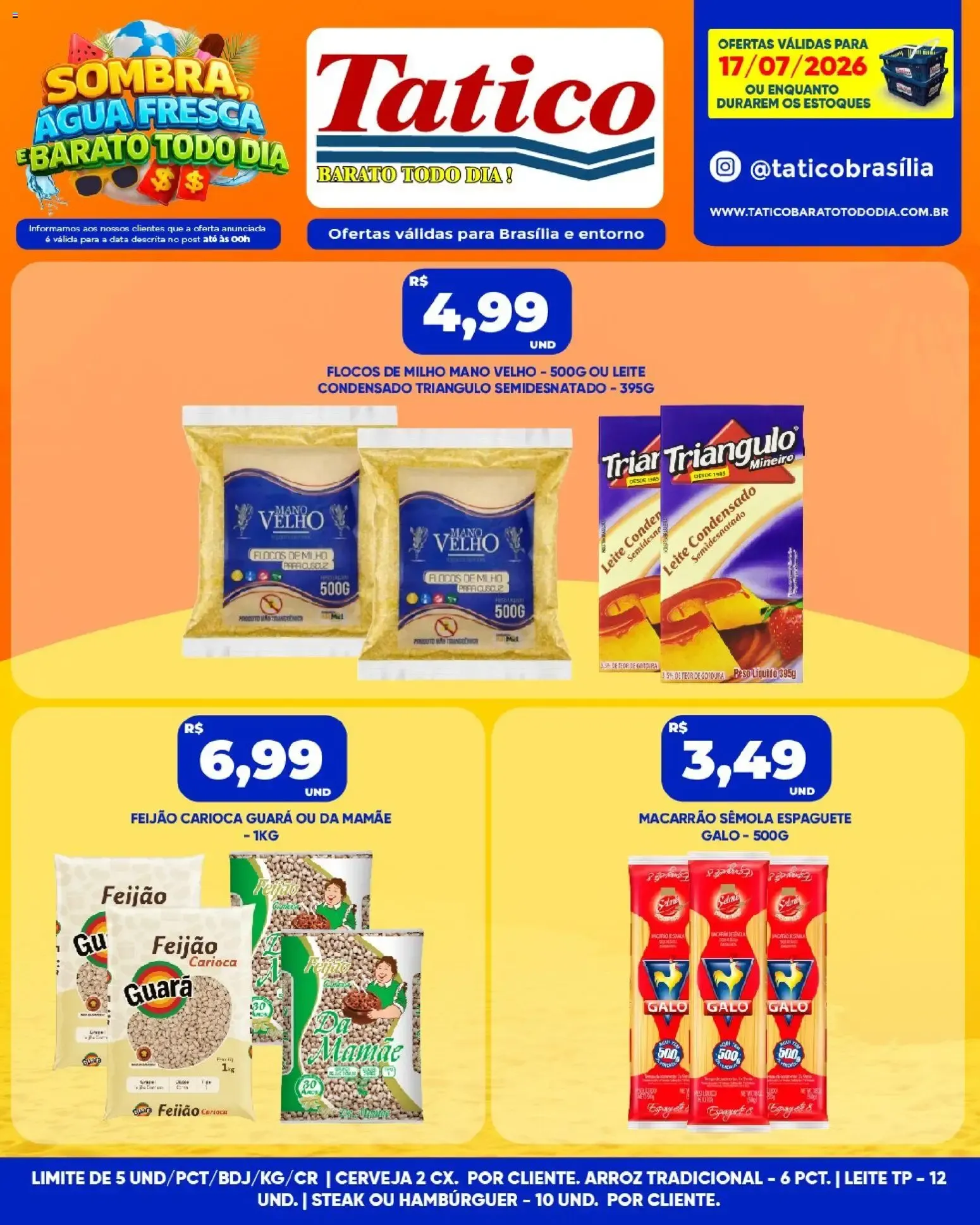 Encarte de Tatico ofertas do Dia de 17/07/2026 | Promoções Online 17 de julho até 17 de julho 2026 - Pagina 3