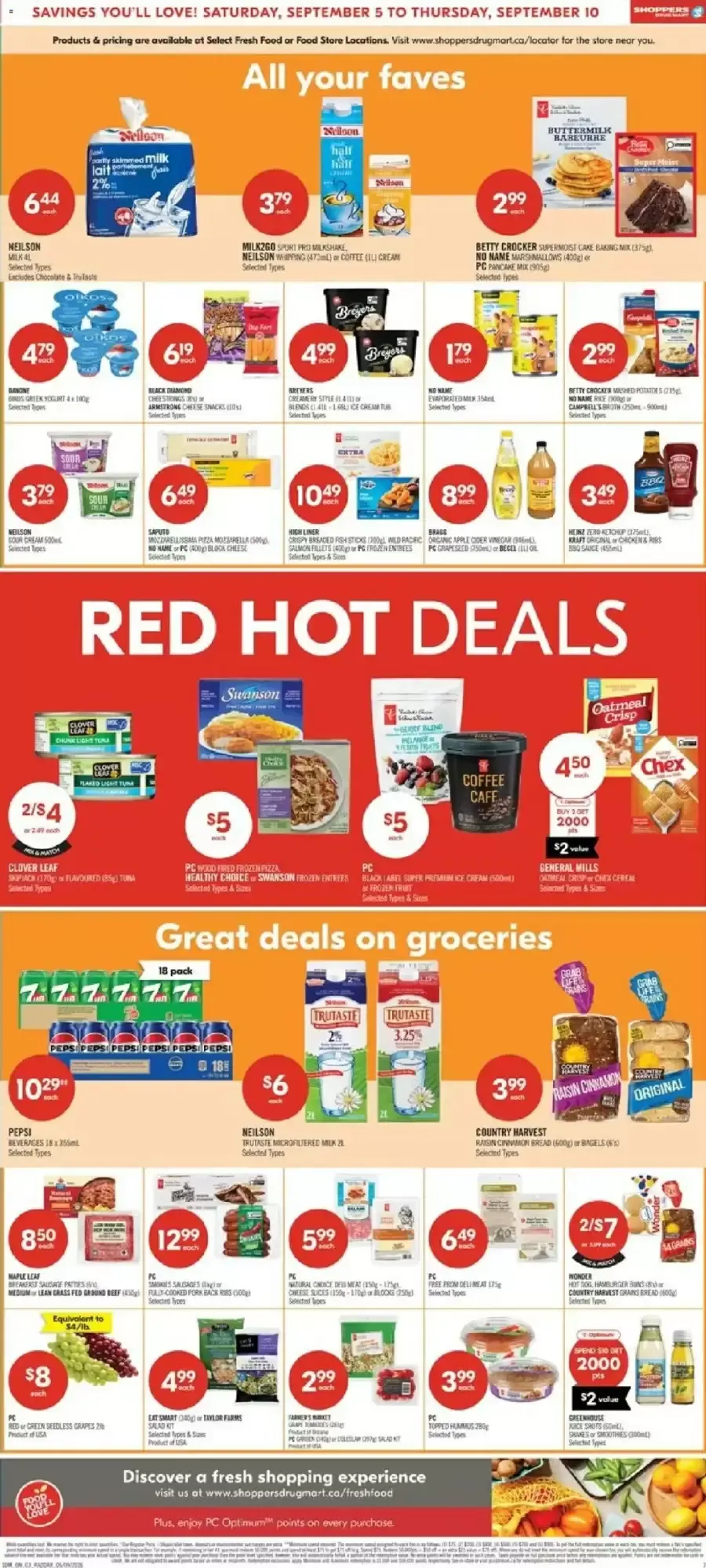Shoppers Drug Mart flyer week 36 from September 5 to September 10 2026 - flyer page 4