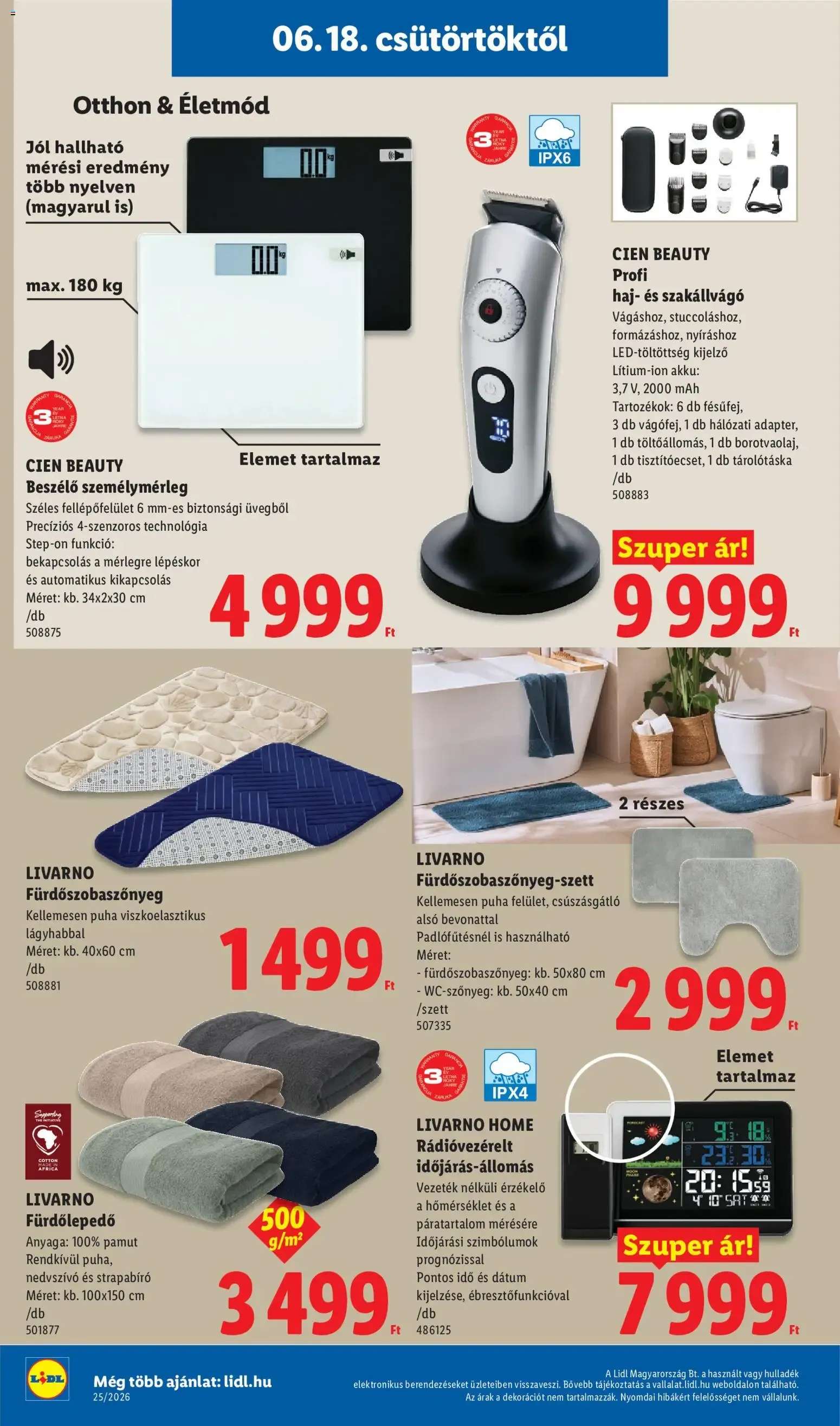 Katalógus Lidl Nonfood kínálatunk - 2026.06.18. -tól/töl > akció, lapozható szórólap 🛍️ június 18.-tól június 24.-ig 2026. - Oldal 8