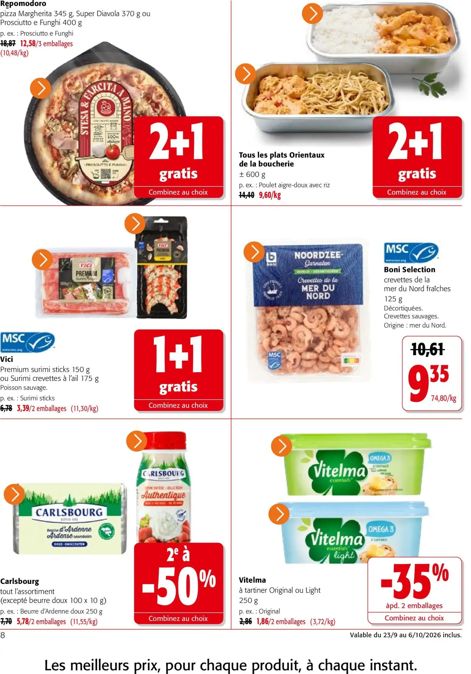 Colruyt catalogue à partir du 23/09/2026 - promo en ligne du 23 septembre au 6 octobre 2026 - Catalogue page 8