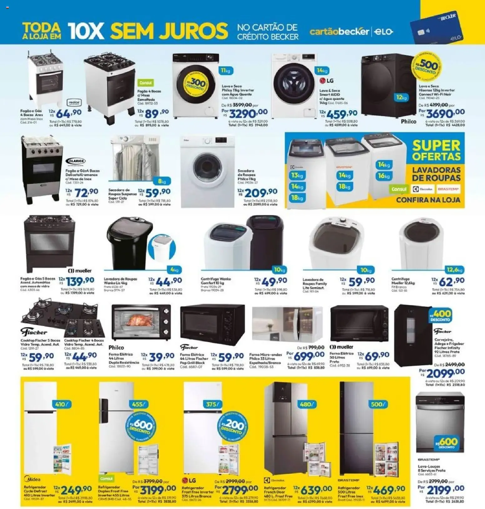 Encarte de Lojas Becker ofertas Julho de 01/07/2026 | Promoções Online 1 de julho até 31 de julho 2026 - Pagina 3