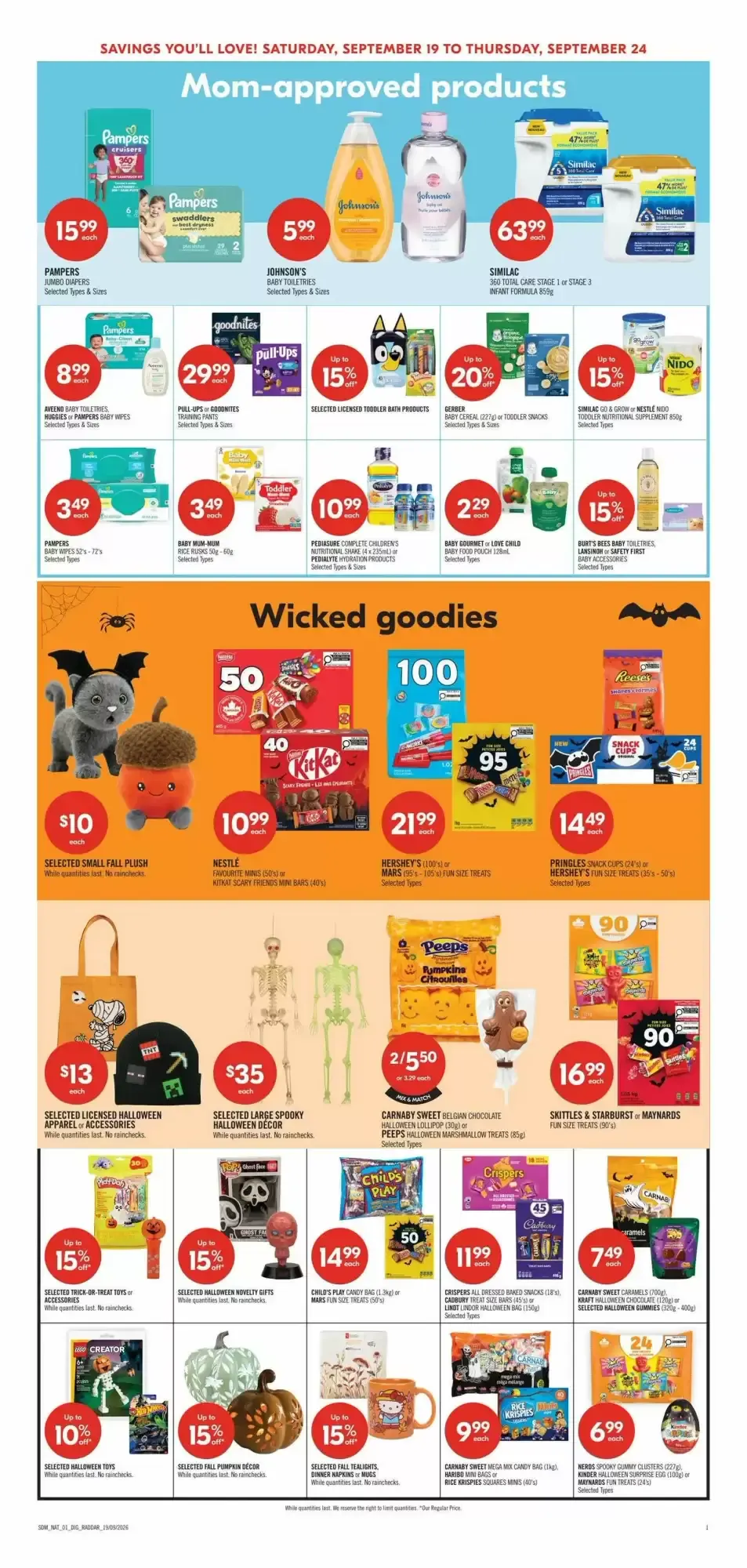 Shoppers Drug Mart flyer week 38 from September 19 to September 24 2026 - flyer page 11