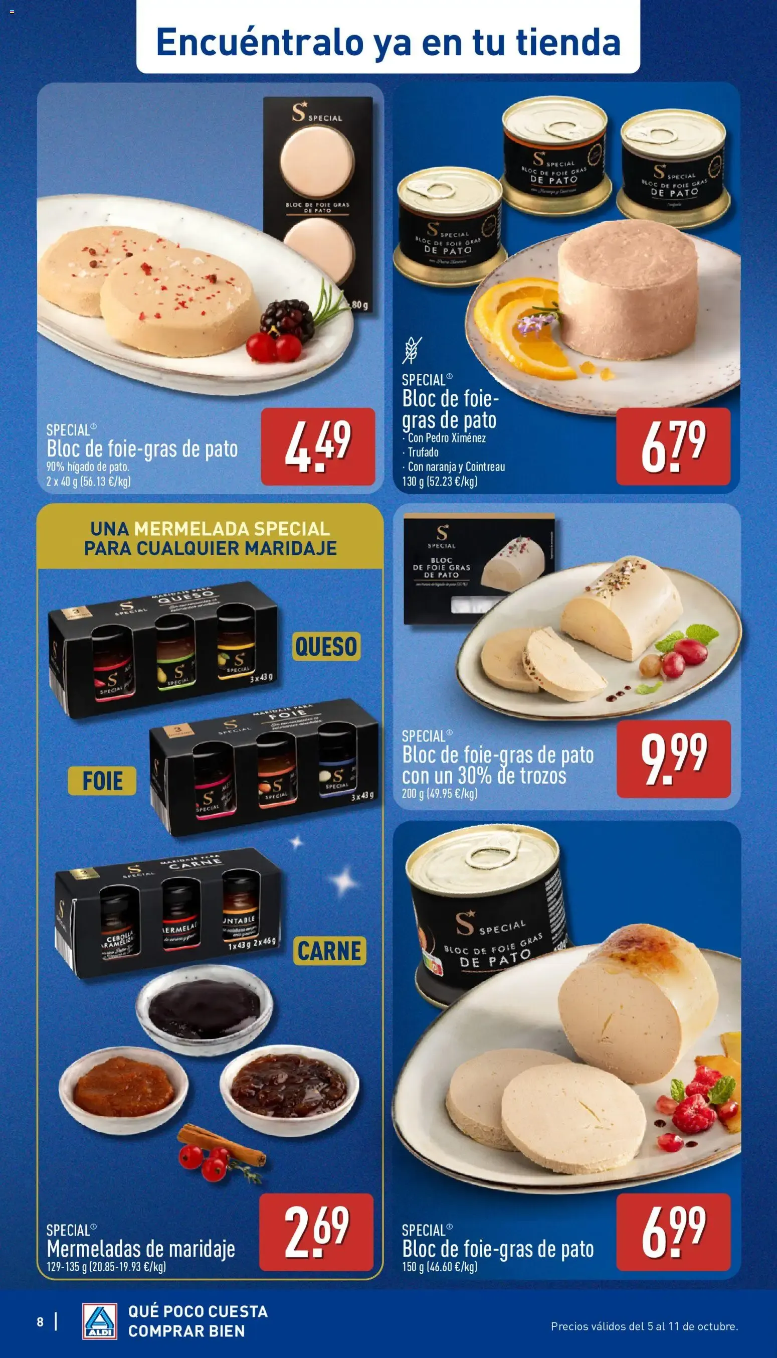 Catálogo de Aldi Special Calidad Gourmet al mejor precio 5 de octubre al 31 de diciembre 2026 - Página 8