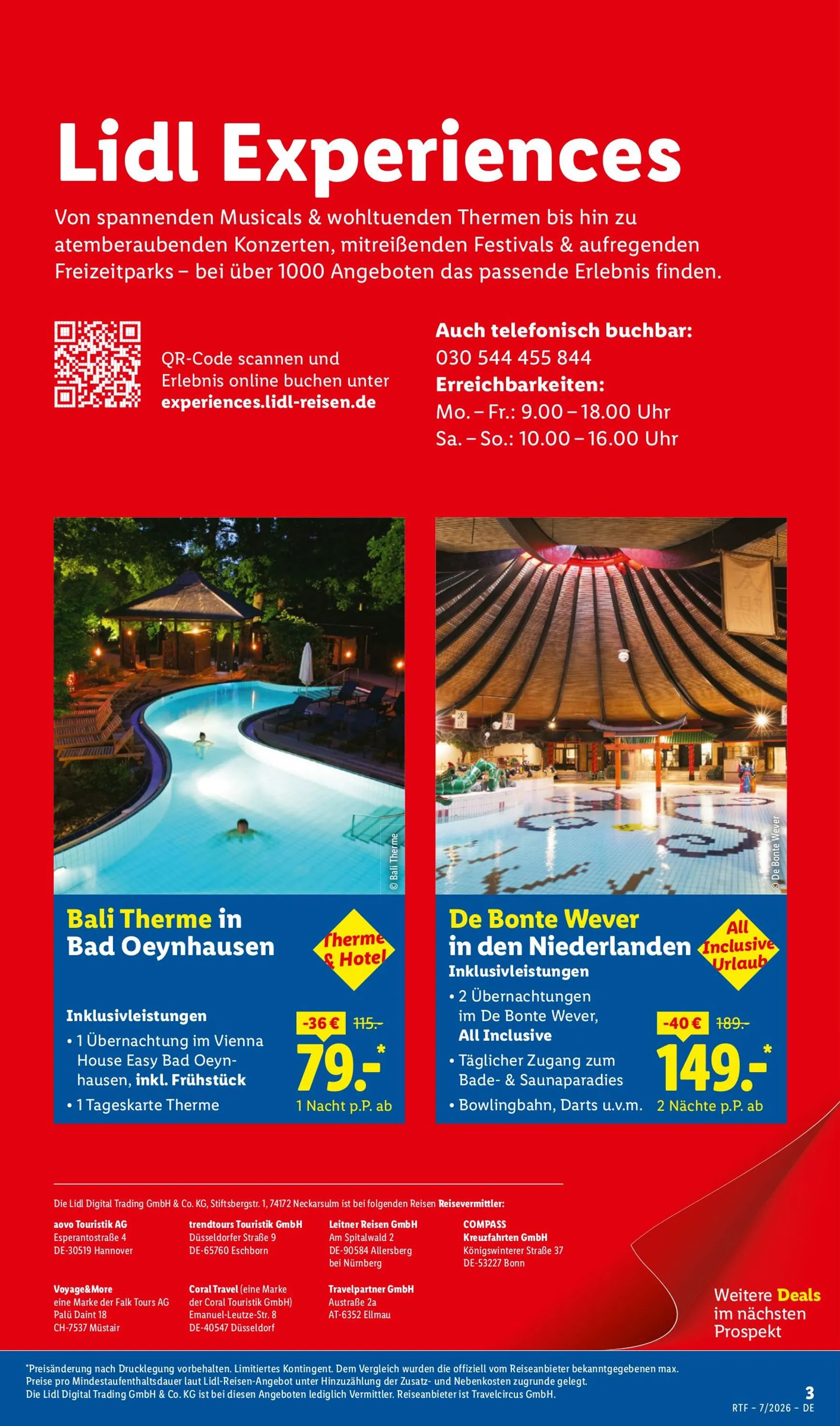Auf die Berge, fertig, los. Last Minute Urlaub von 15. Juli bis 15. August 2026 - Prospekt seite 3