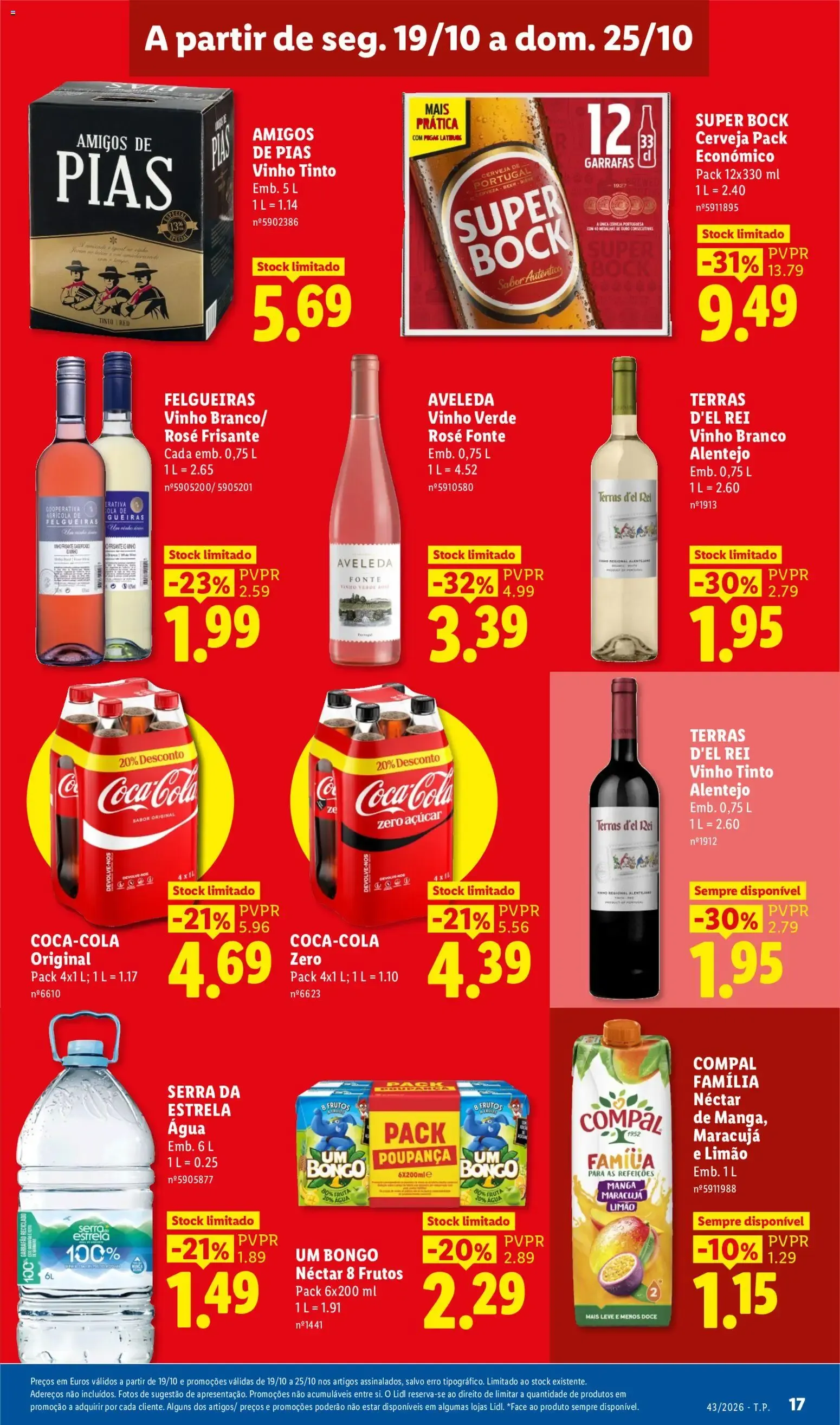 Folheto Lidl Folheto Poupança de 19 de outubro até 25 de outubro 2026 - Pagina 17