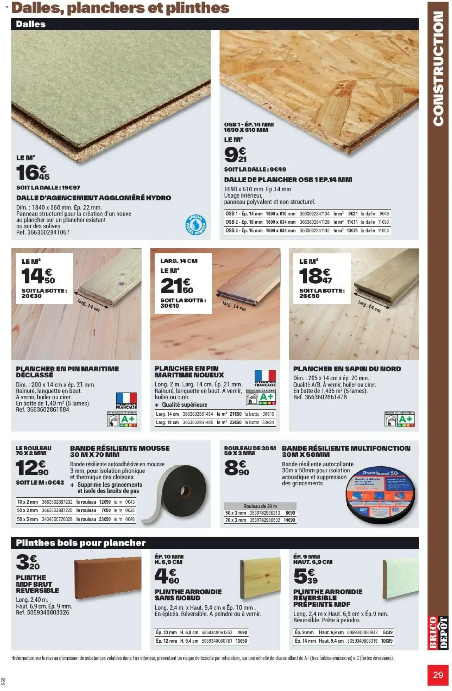 L'OFFICIEL DU BRICOLAGE - Automne du 17 septembre au 1 octobre 2026 - Catalogue page 29