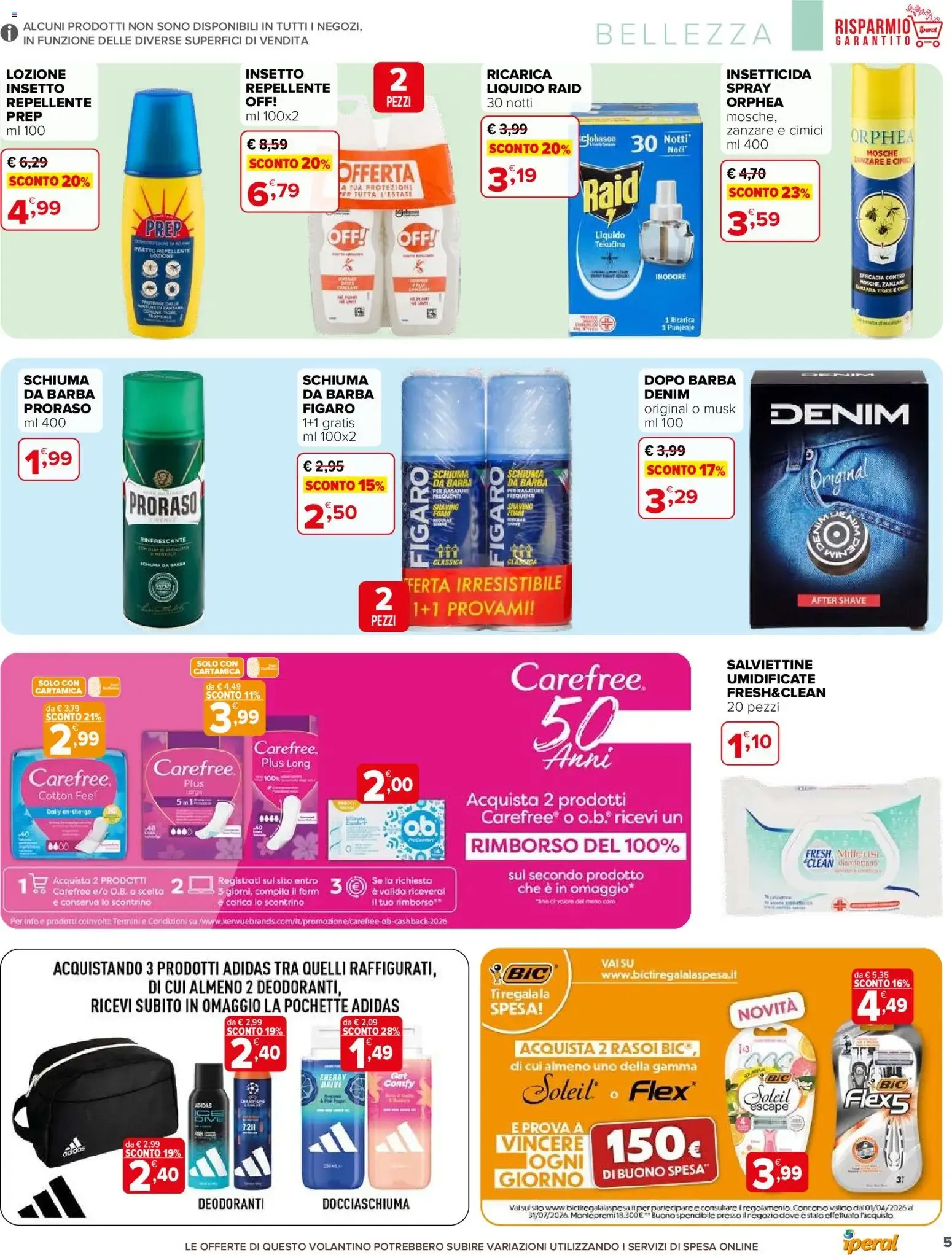 Nuovo Iperal volantino Igiene e Bellezza dal 15/07/2026 > offerte anteprima 🛍️ da 15 luglio a 28 luglio di 2026 - Pagina del volantino 5