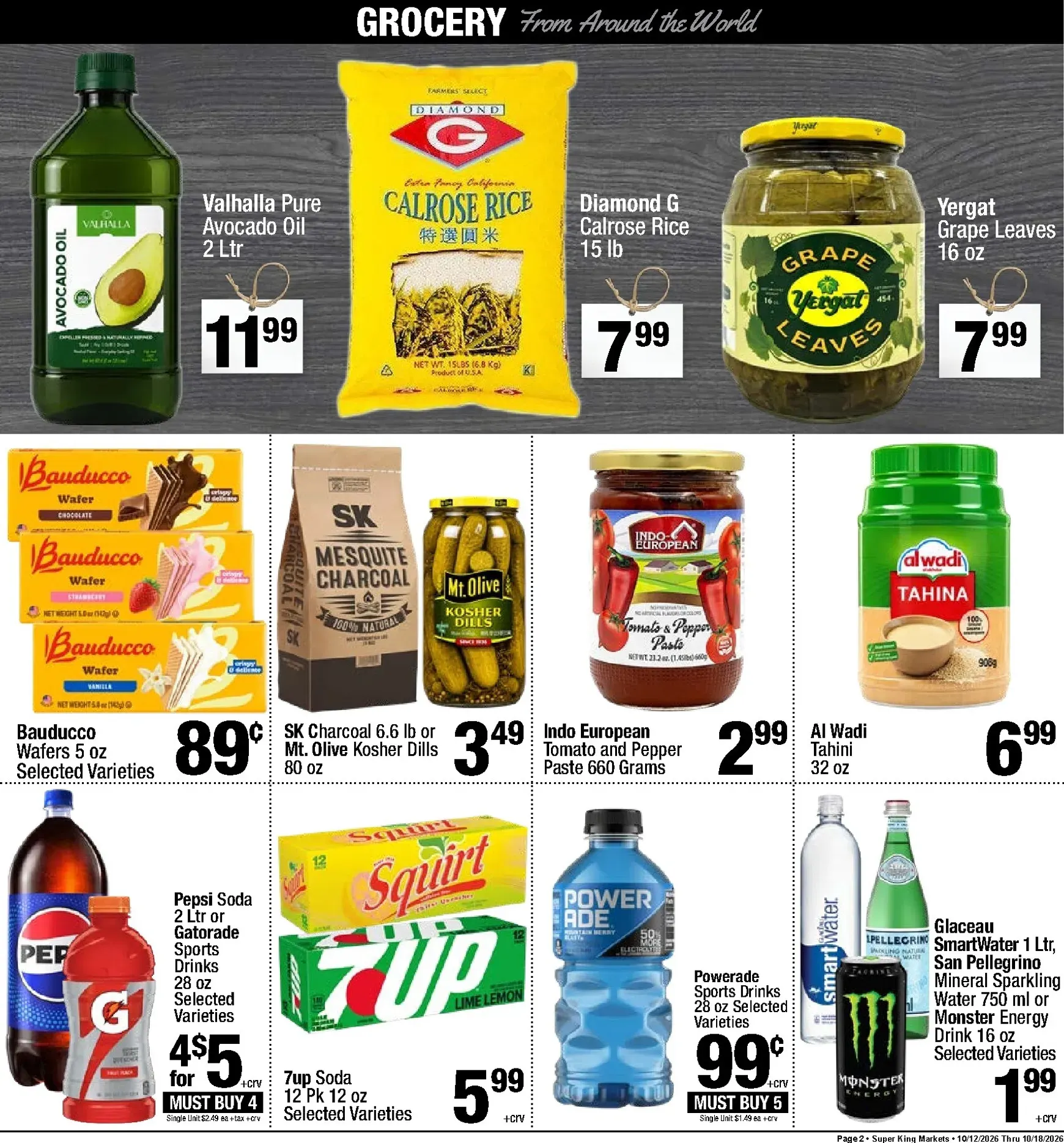 Weekly ad Current Super King leaflet valid from Monday 10/12/2026 to Sunday 10/18/2026 from October 12 to October 18 2026 - Page 2