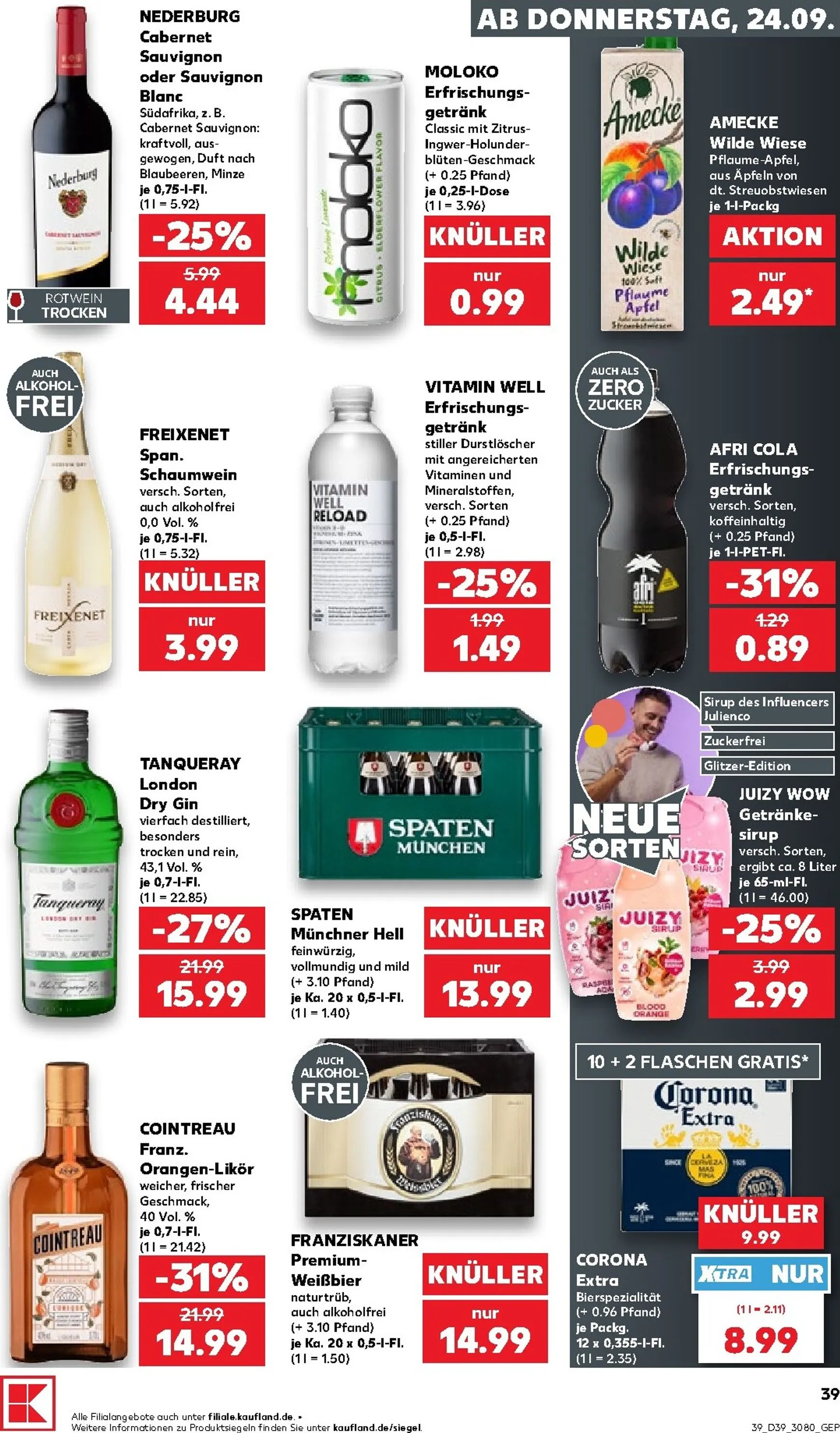 Kaufland Prospekt nächste Woche – von Donnerstag 24.09.2026 bis Mittwoch 30.09.2026 von 24. September bis 30. September 2026 - Prospekt seite 40