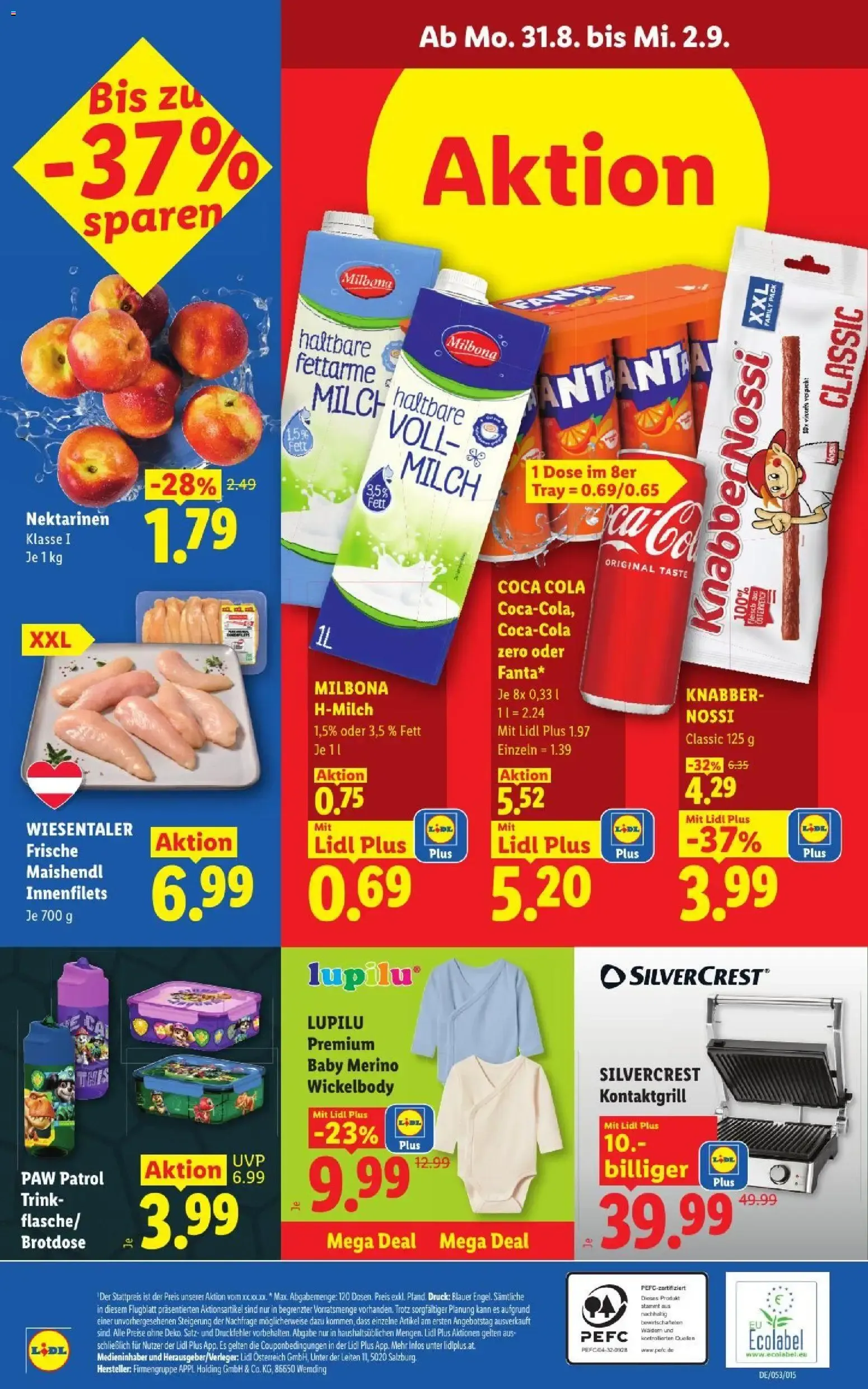 Lidl - Flugblatt ab 27.08.2026 - Angebote ab donnerstag von 27. August bis 29. August 2026 - Flugblätt seite  29
