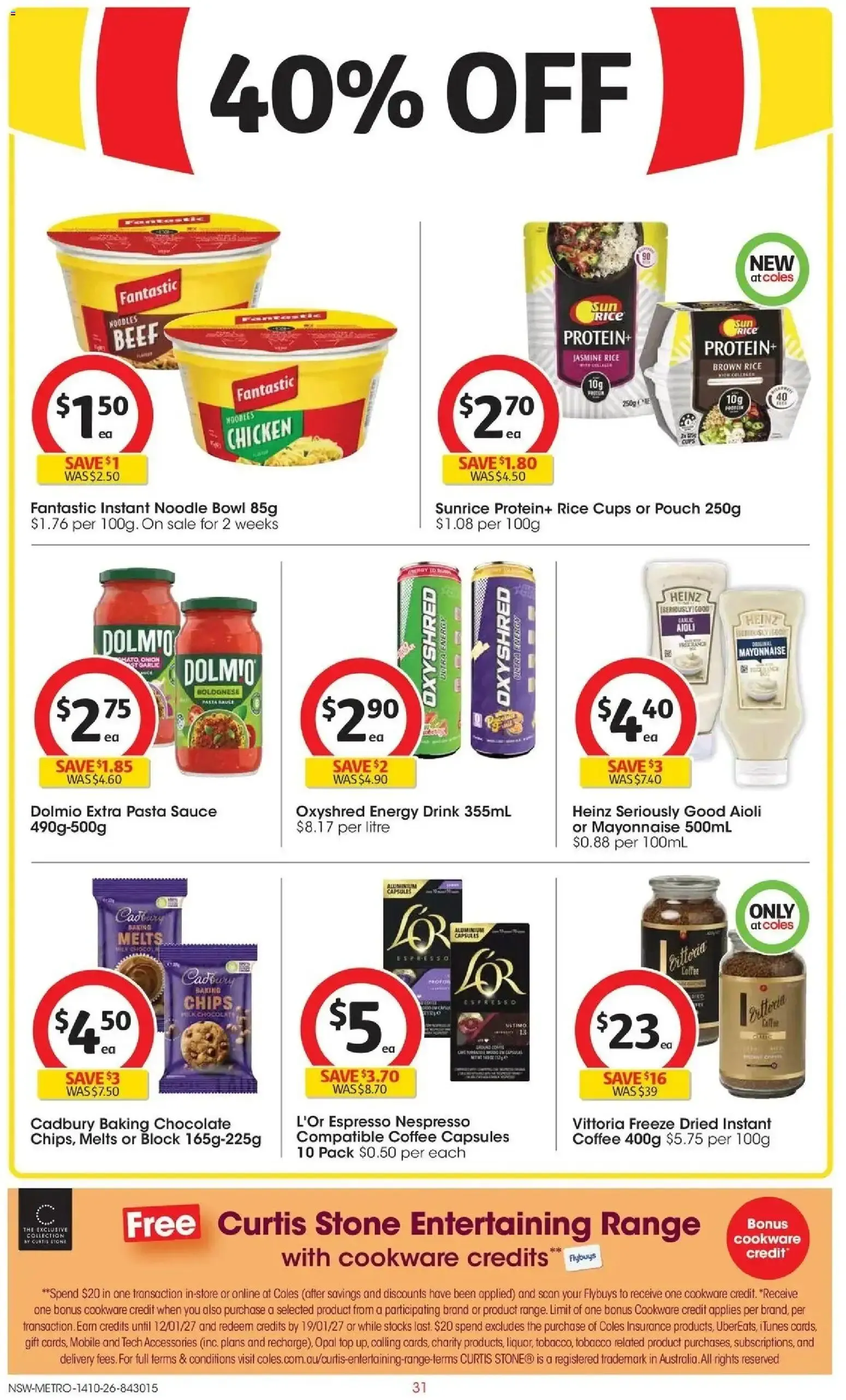 Coles catalogue valid from 14/10/2026 > Online Australia - Catalogue valid from 14 October to 20 October 2026 - page 31