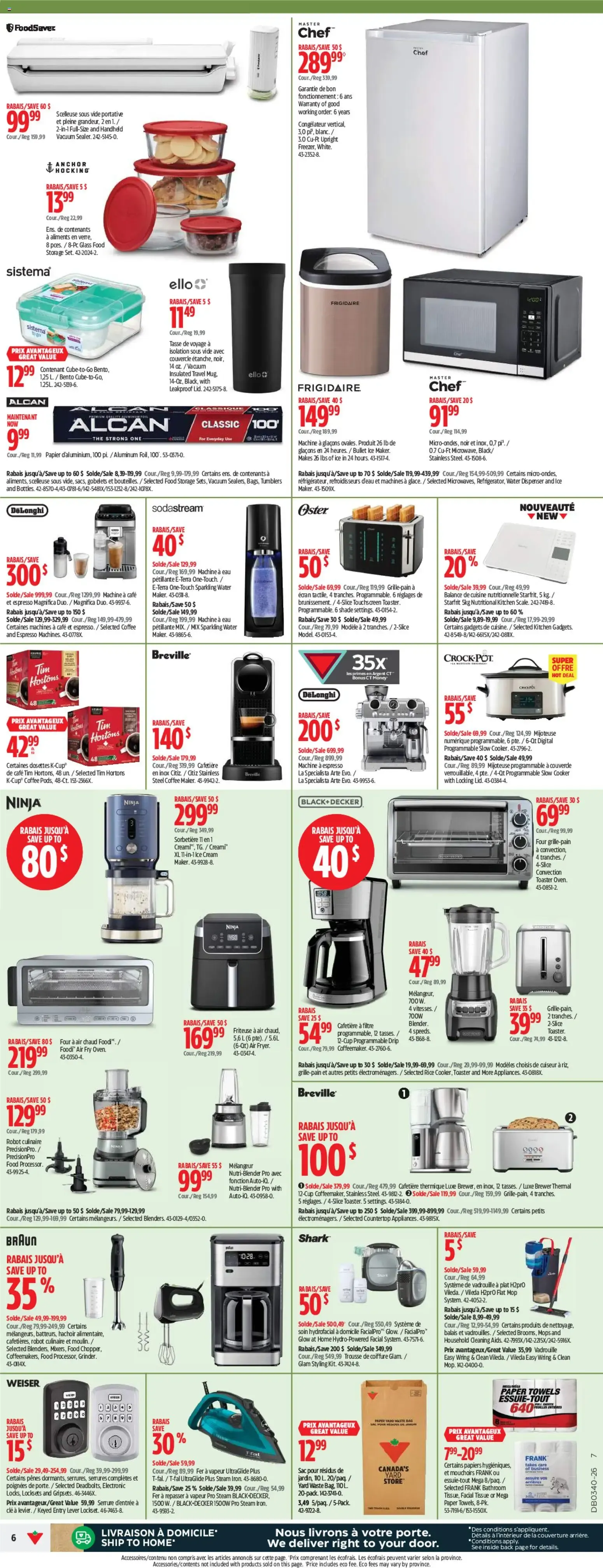 Canadian Tire circulaire from Oct 1, 2026 > weekly specials & deals from October 1 to October 7 2026 - flyer page 6