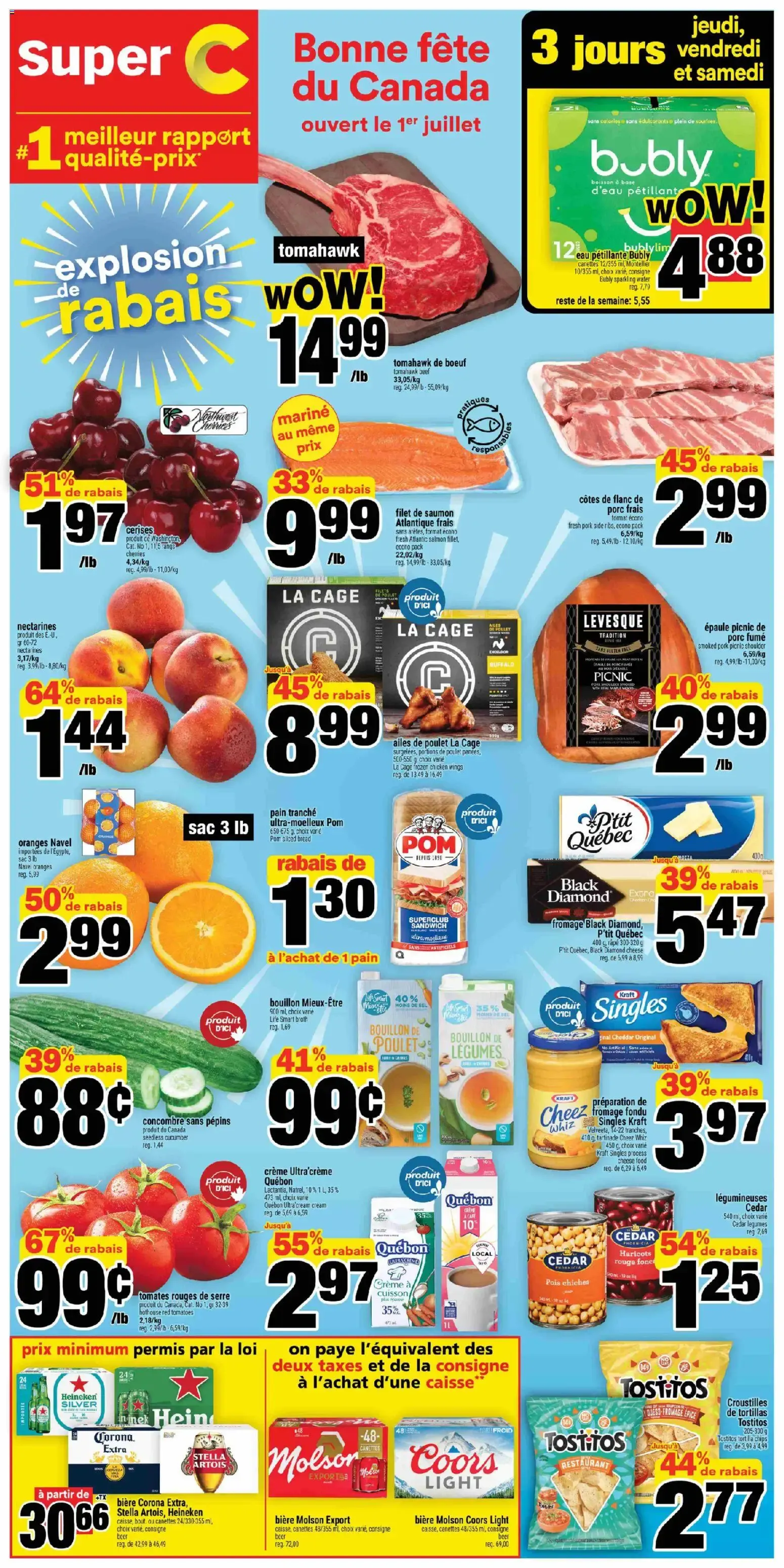 Super C weekly flyer / circulaire from Jun 25, 2026 > weekly specials & deals