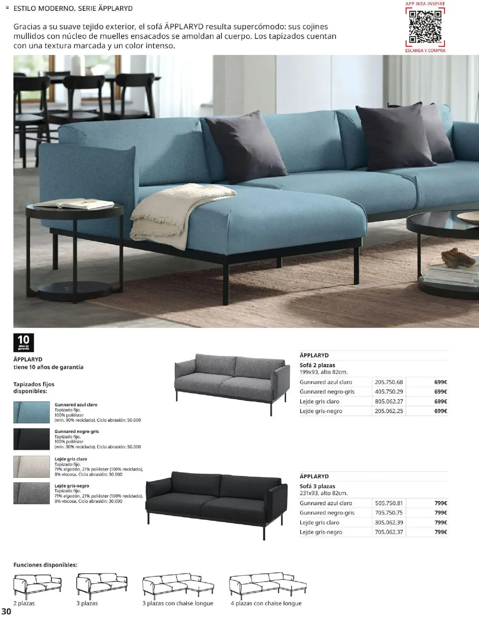 Catálogo de Guía de Compra Sofás IKEA 7 de mayo al 31 de agosto 2026 - Página 30