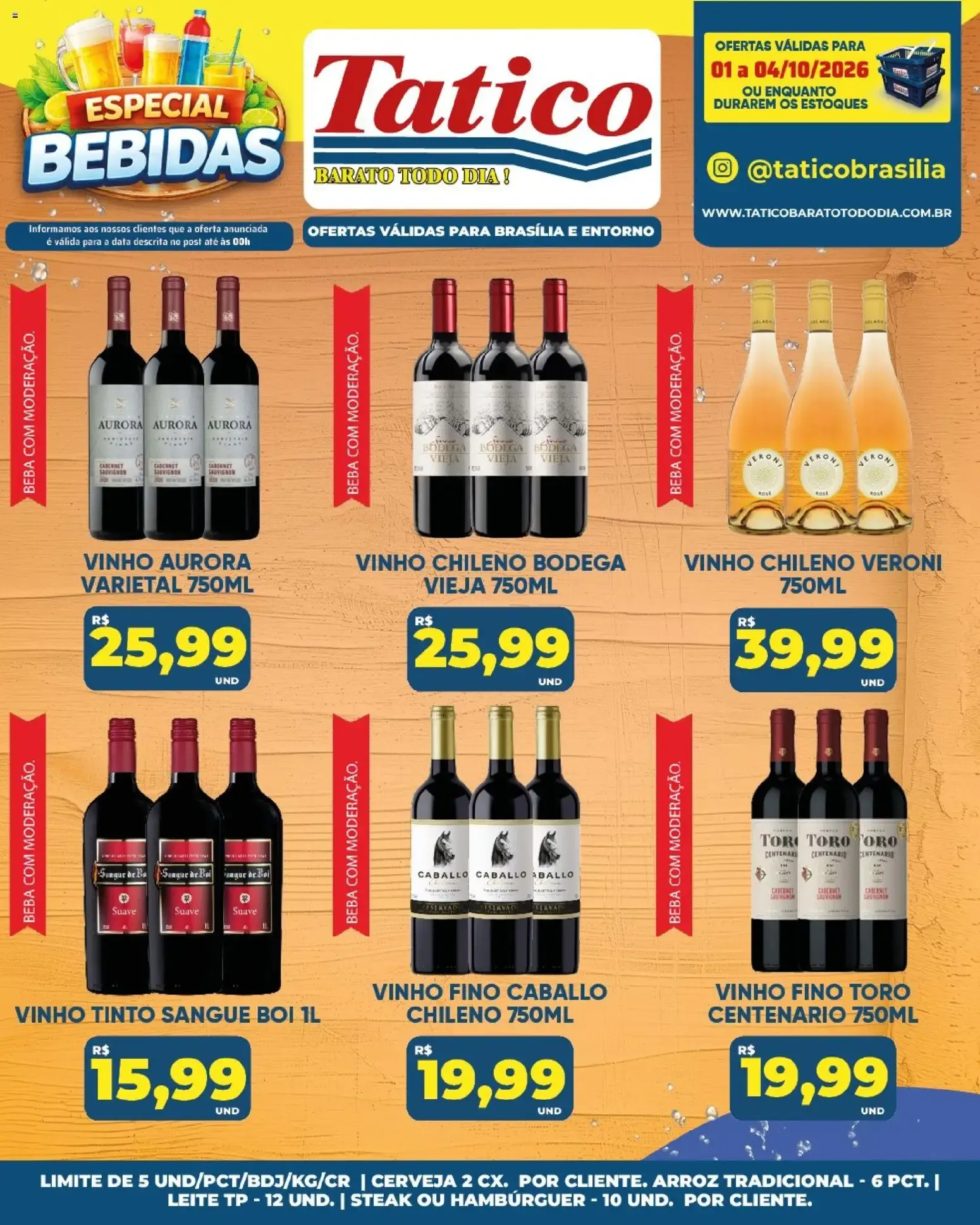 Encarte de Tatico ofertas do Dia de 02/10/2026 | Promoções Online 2 de outubro até 2 de outubro 2026 - Pagina 23