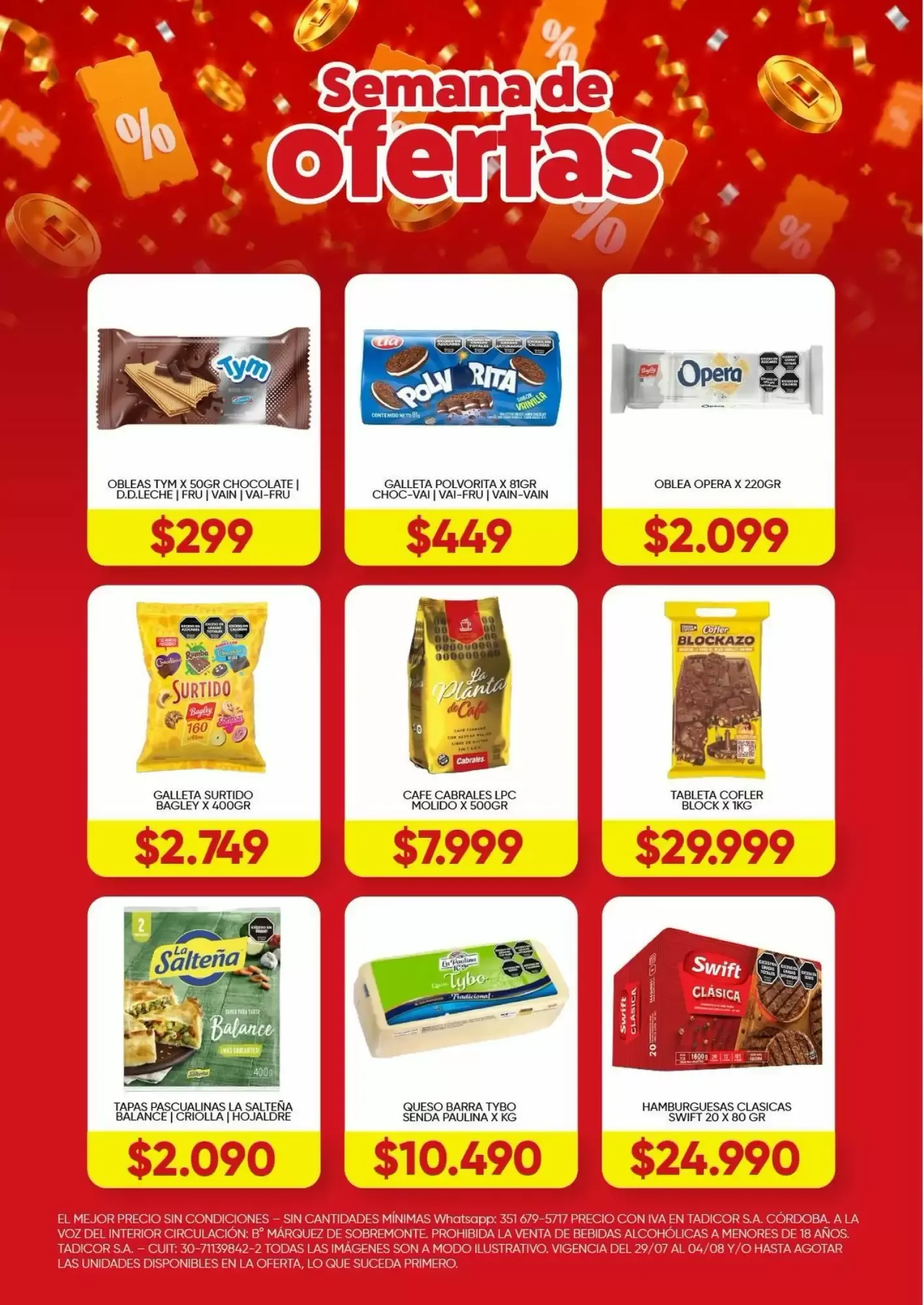 Ofertas de Tadicor Semana de ofertas 29 de julio al 4 de agosto 2026 - Página 2 del catálogo