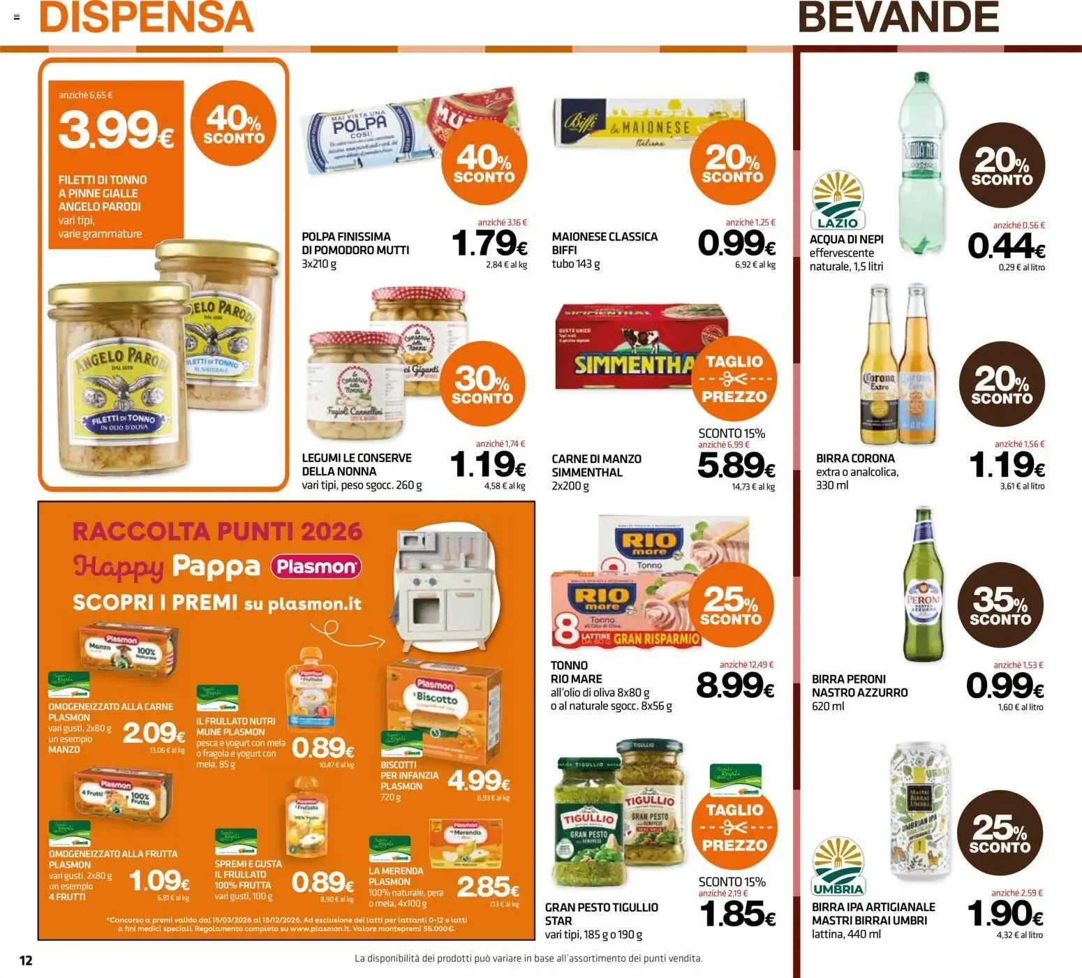 Superconti volantino dal 02/07/2026 - online Offerte da 2 luglio a 15 luglio di 2026 - Pagina del volantino 12
