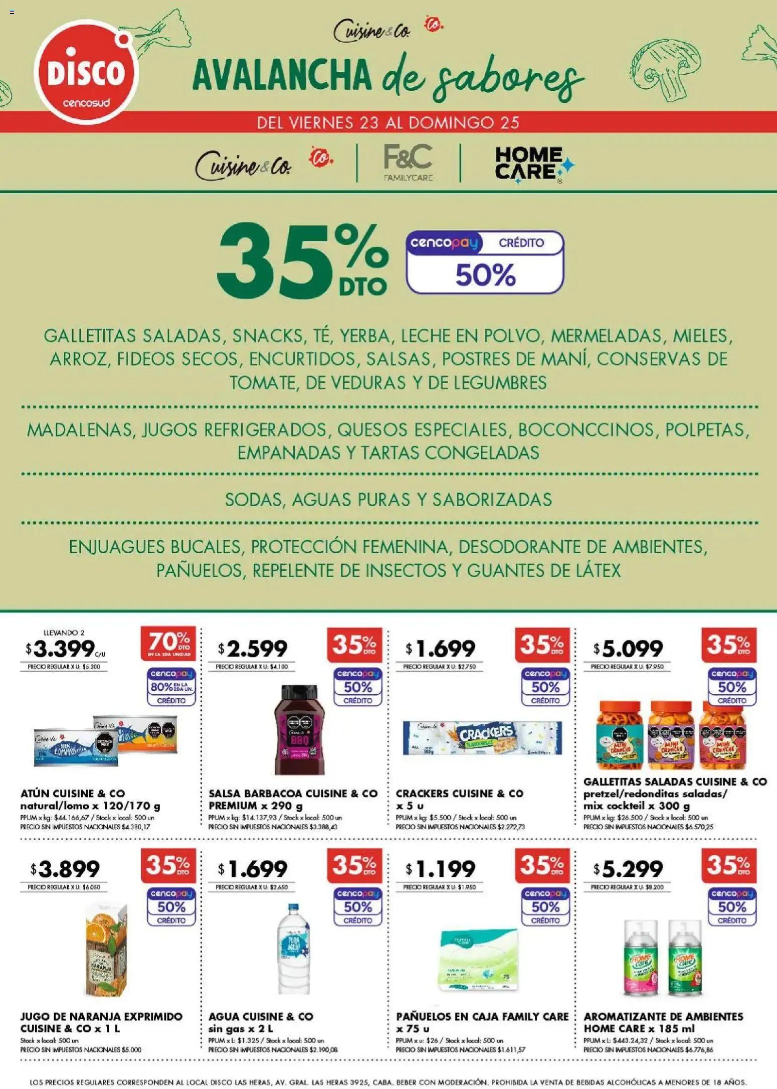 Ofertas de Disco Ofertas del 23/10/2026 - 25/10/2026 23 de octubre al 25 de octubre 2026 - Página 7 del catálogo