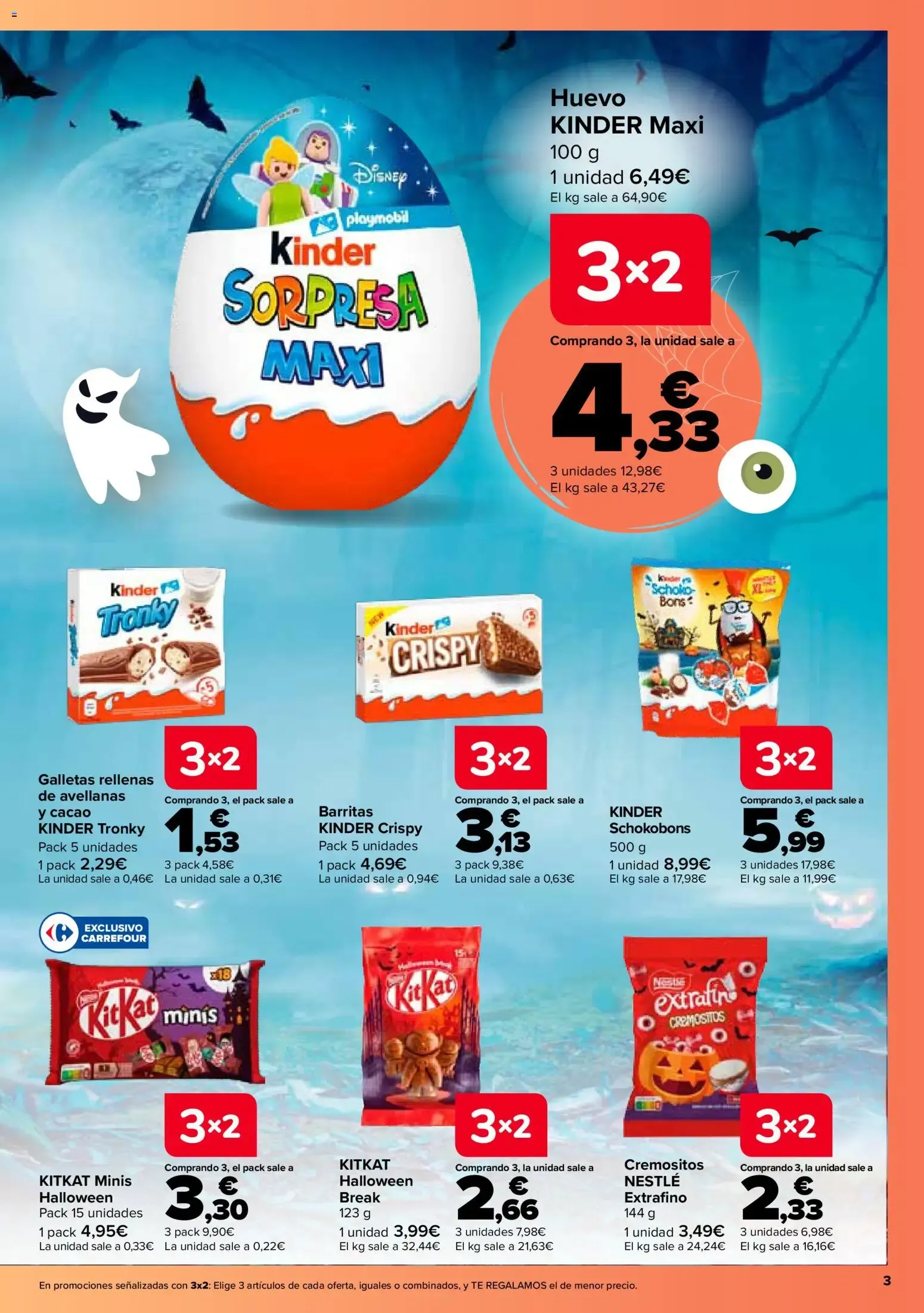 Catálogo de Carrefour Halloween del 06/10/2026 | Catálogo 6 de octubre al 31 de octubre 2026 - Página 3