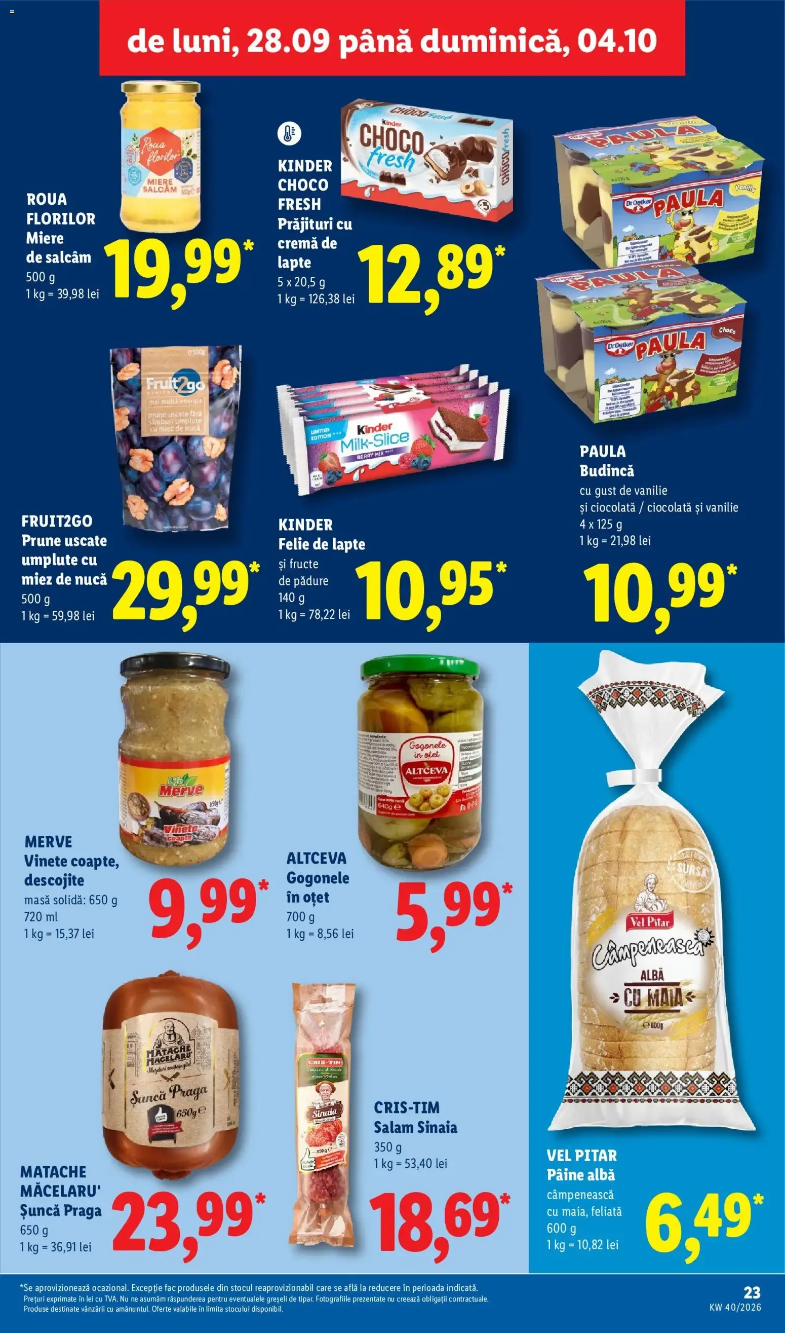 Catalog Catalog LIDL 28.09.2026 - Oferta și Revista online de la 28 septembrie până la 4 octombrie 2026 - Revista Pagina 22