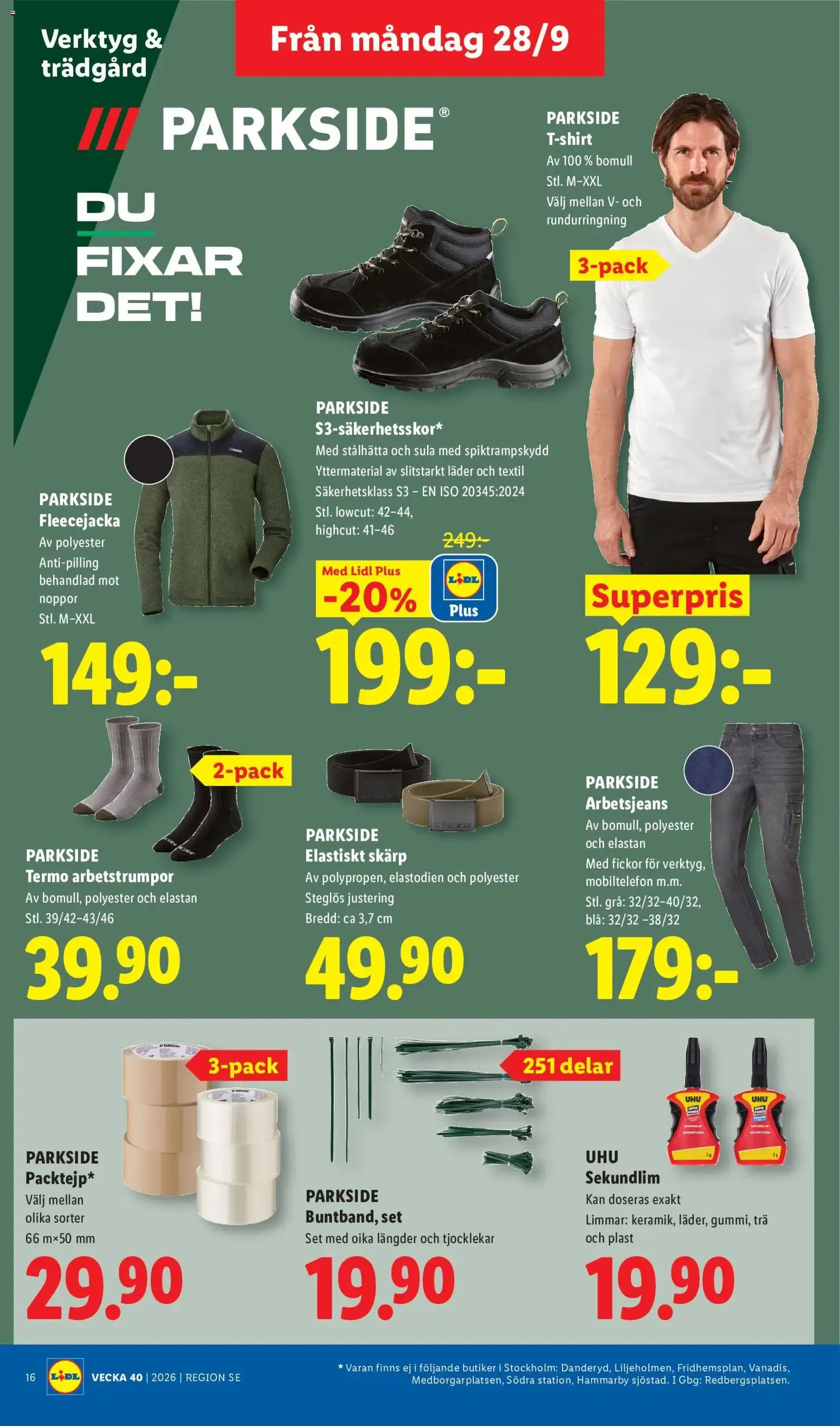 Lidl erbjudanden från 28/09/2026 - 04/10/2026 > Reklamblad nuvarande rabatter från 28 september till 4 oktober 2026 - Reklamblad sidor 19
