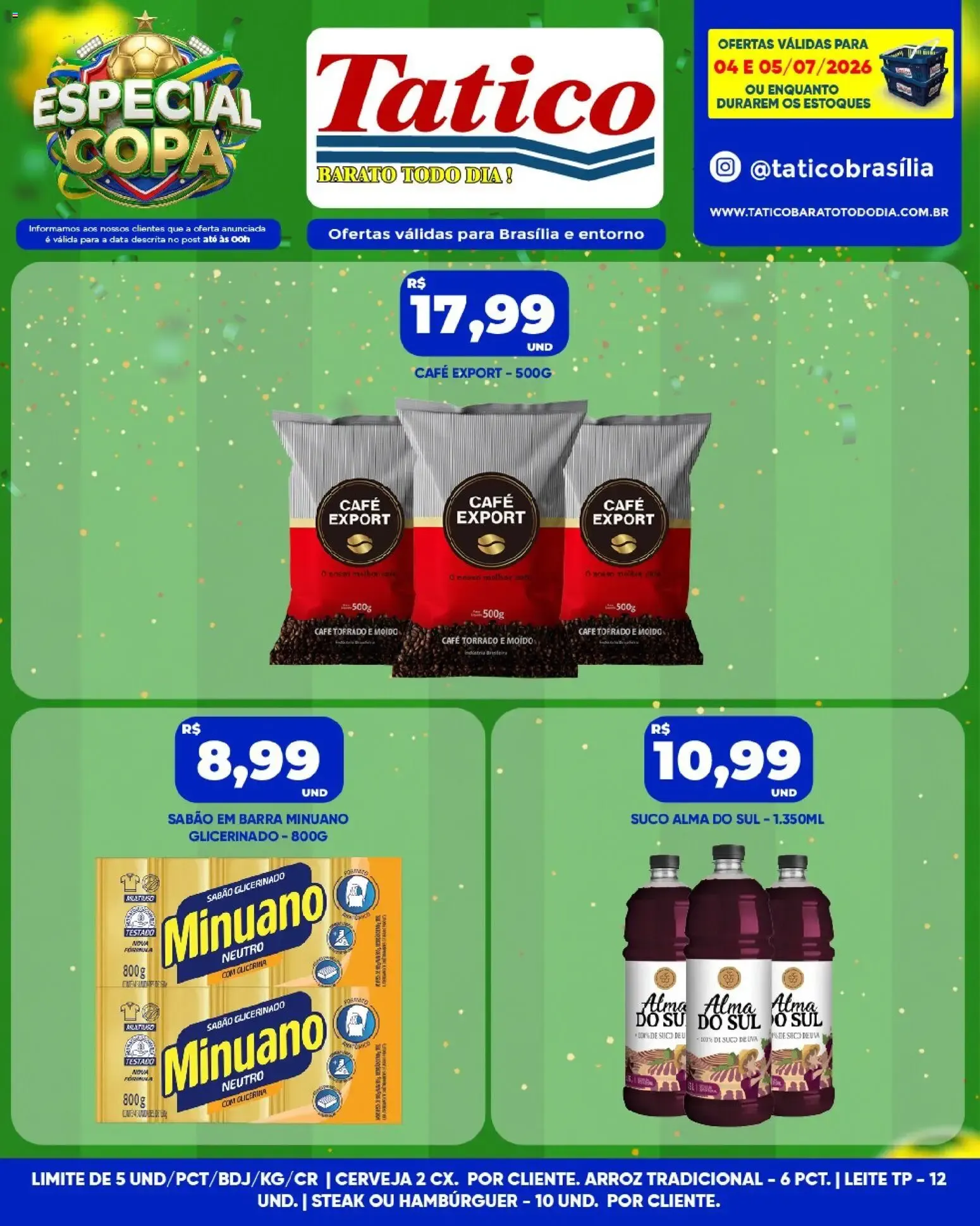 Encarte de Tatico ofertas do Dia de 06/07/2026 | Promoções Online 6 de julho até 6 de julho 2026 - Pagina 27