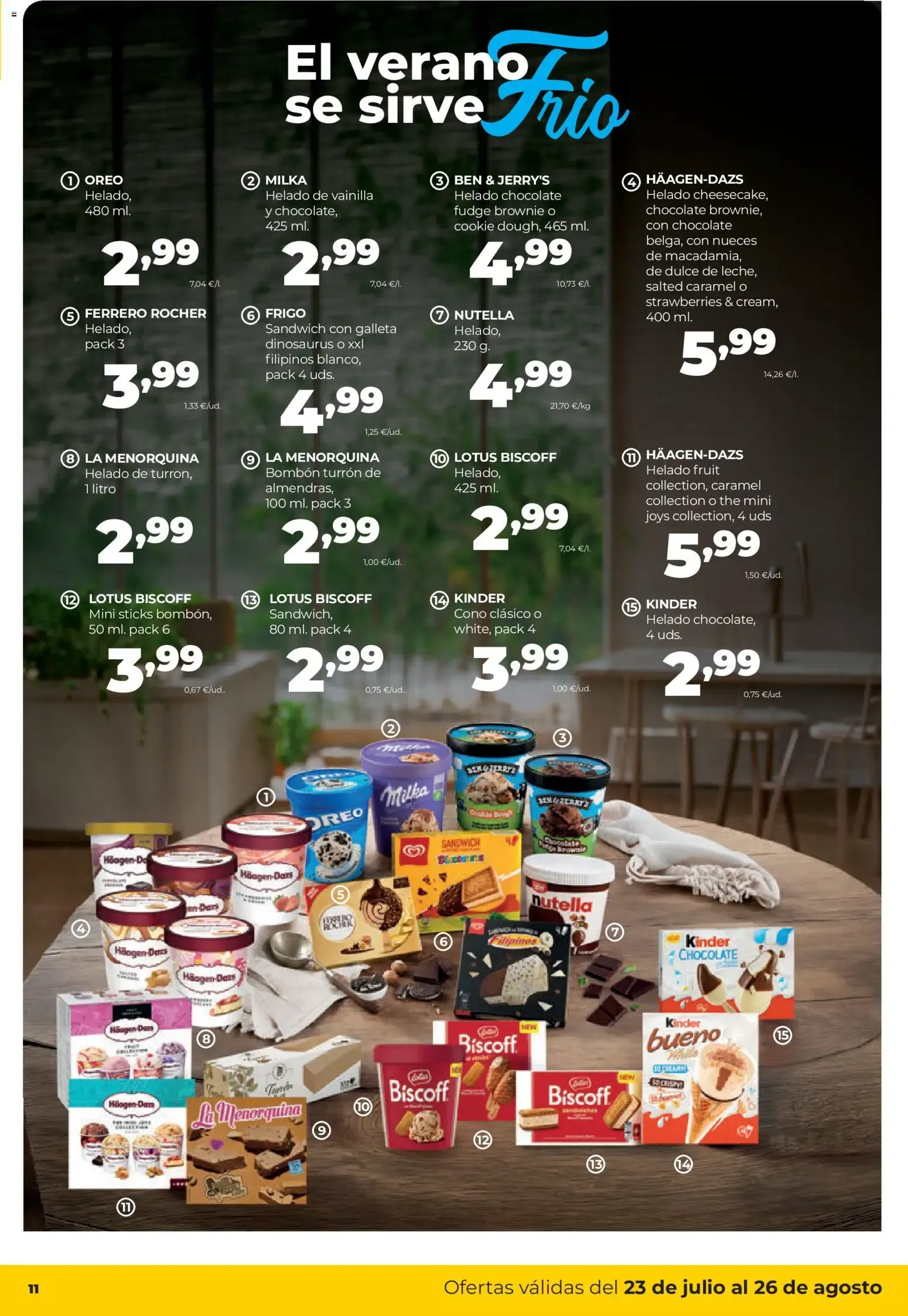 Catálogo de Alimerka: Ofertas válidas en Castilla y León y Galicia del 23 de julio al 26 de agosto 23 de julio al 26 de agosto 2026 - Página 11