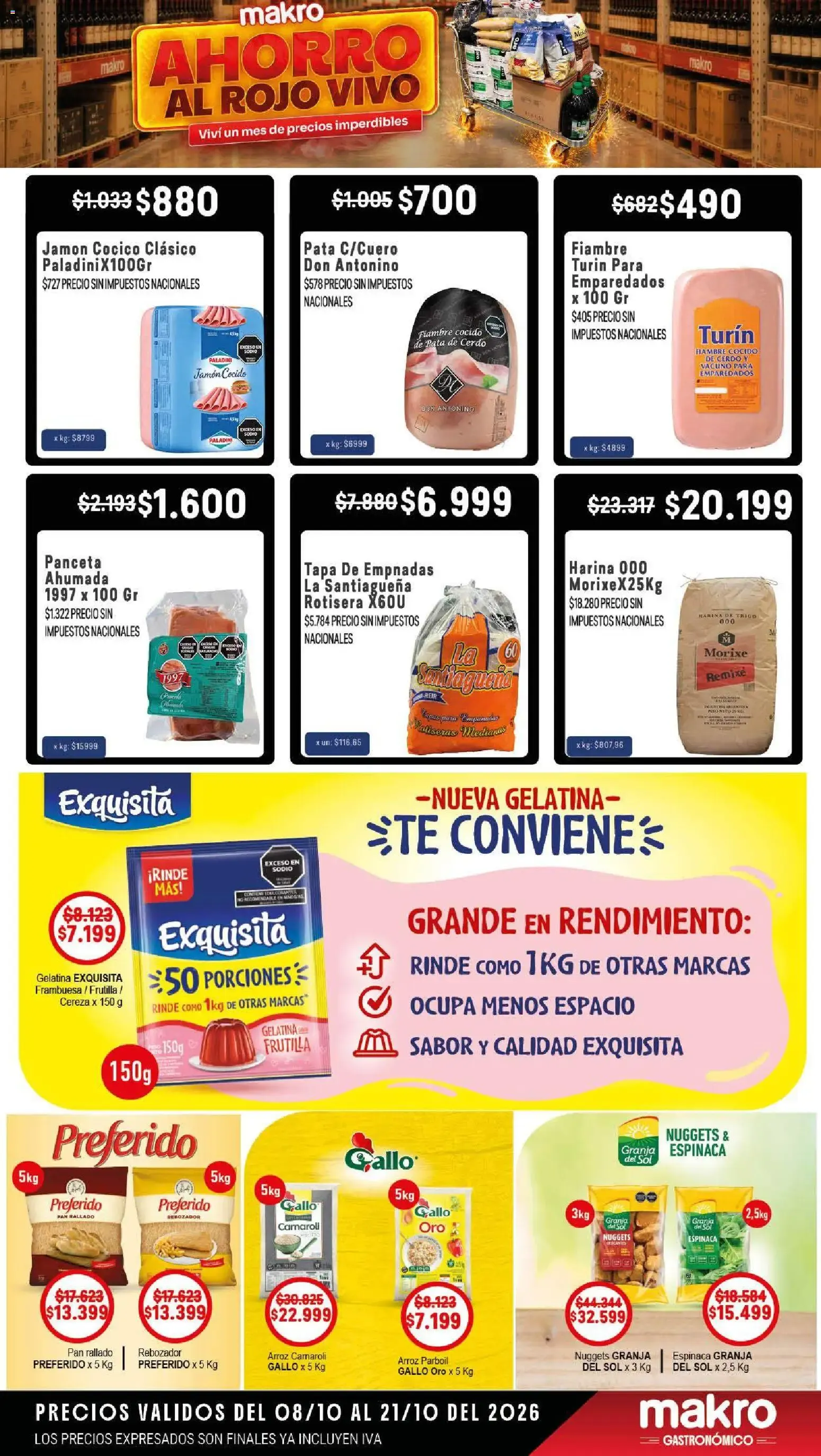 Ofertas de Makro: Ahorro al Rojo Vivo 8 de octubre al 21 de octubre 2026 - Página 3 del catálogo