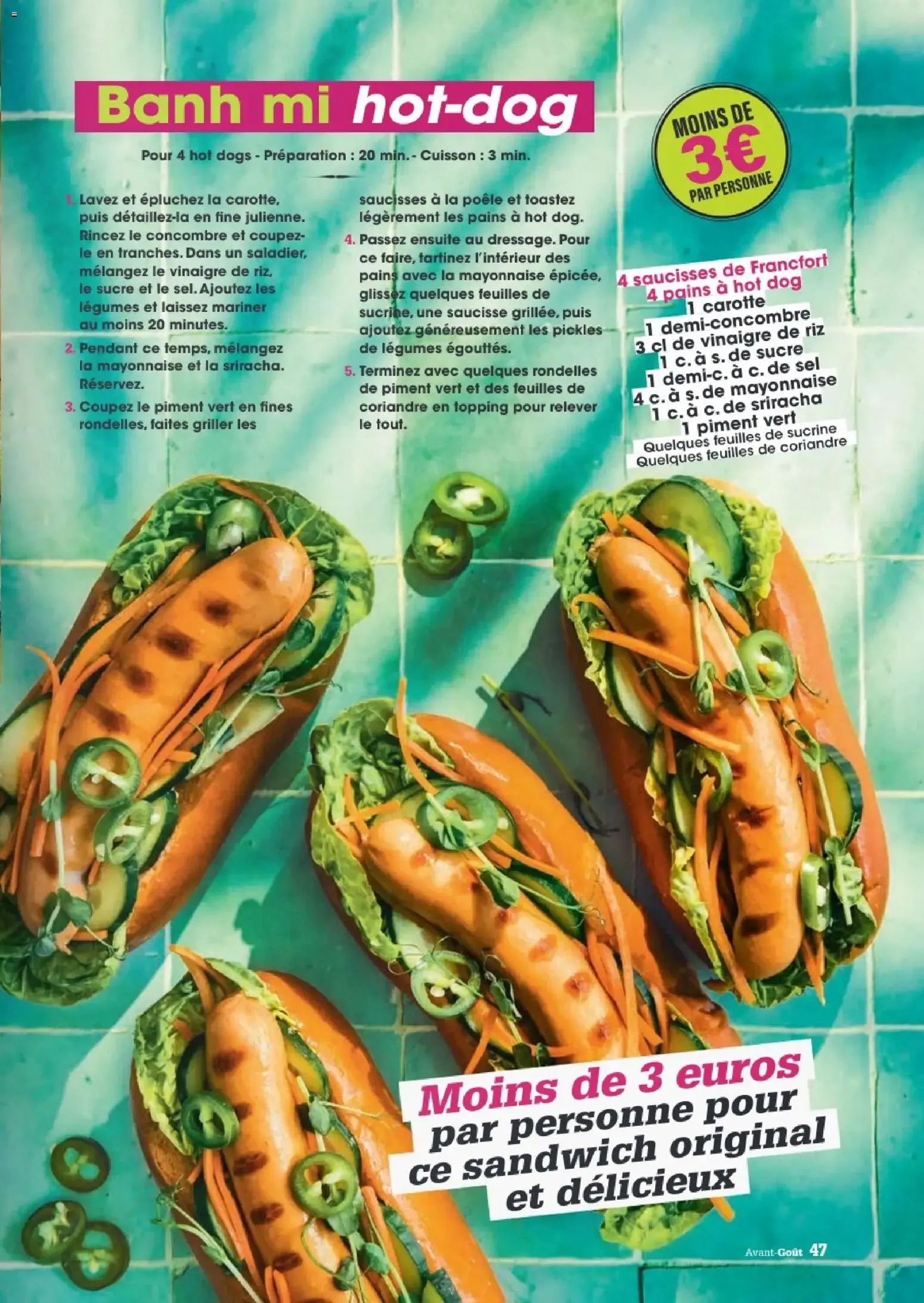 Avant-Gout Grand Frais - Été 2026 du 30 septembre au 31 octobre 2026 - Catalogue page 47
