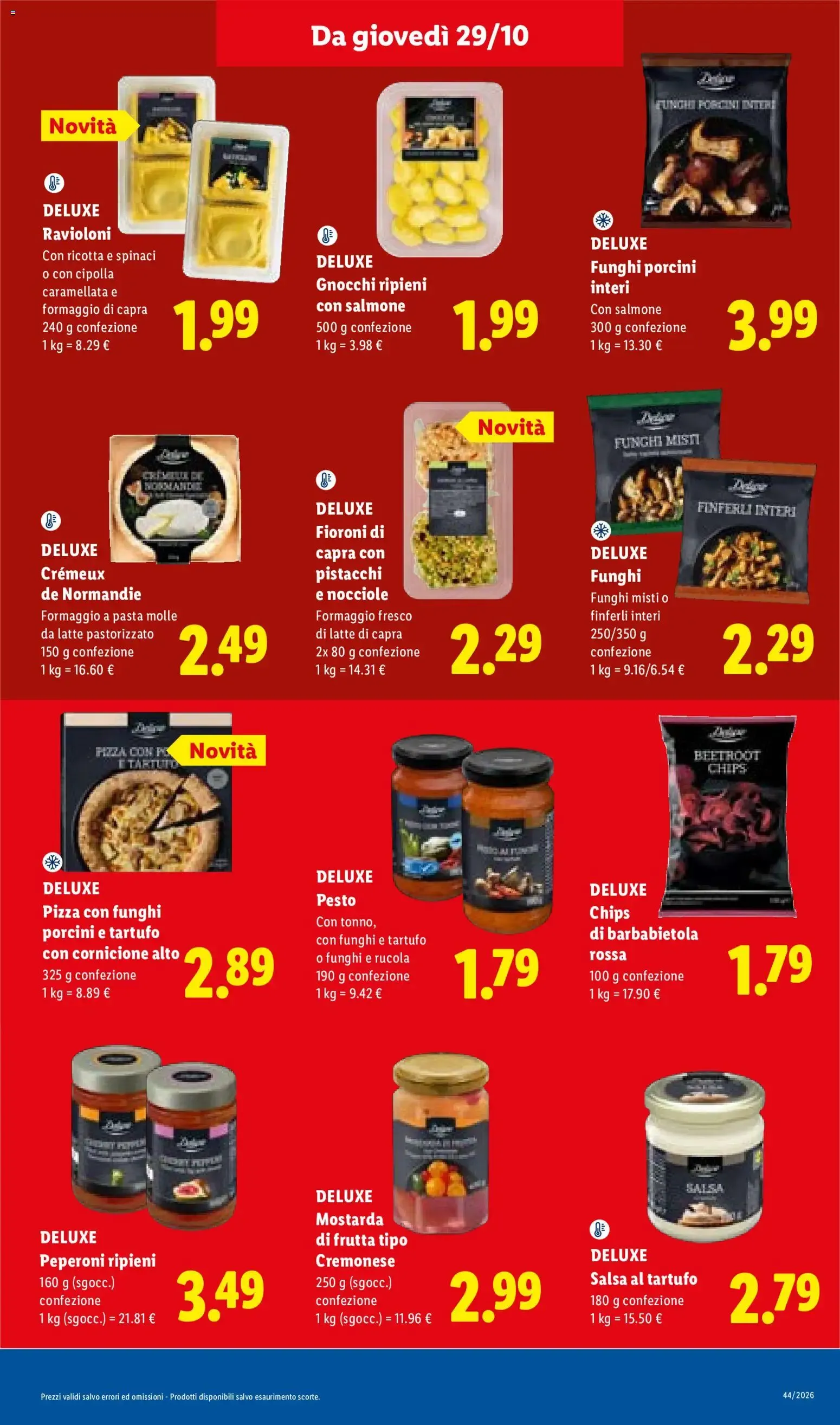 LIDL La convenienza Deluxe a prezzi imbattibili. da 29 ottobre a 4 novembre di 2026 - Pagina del volantino 15