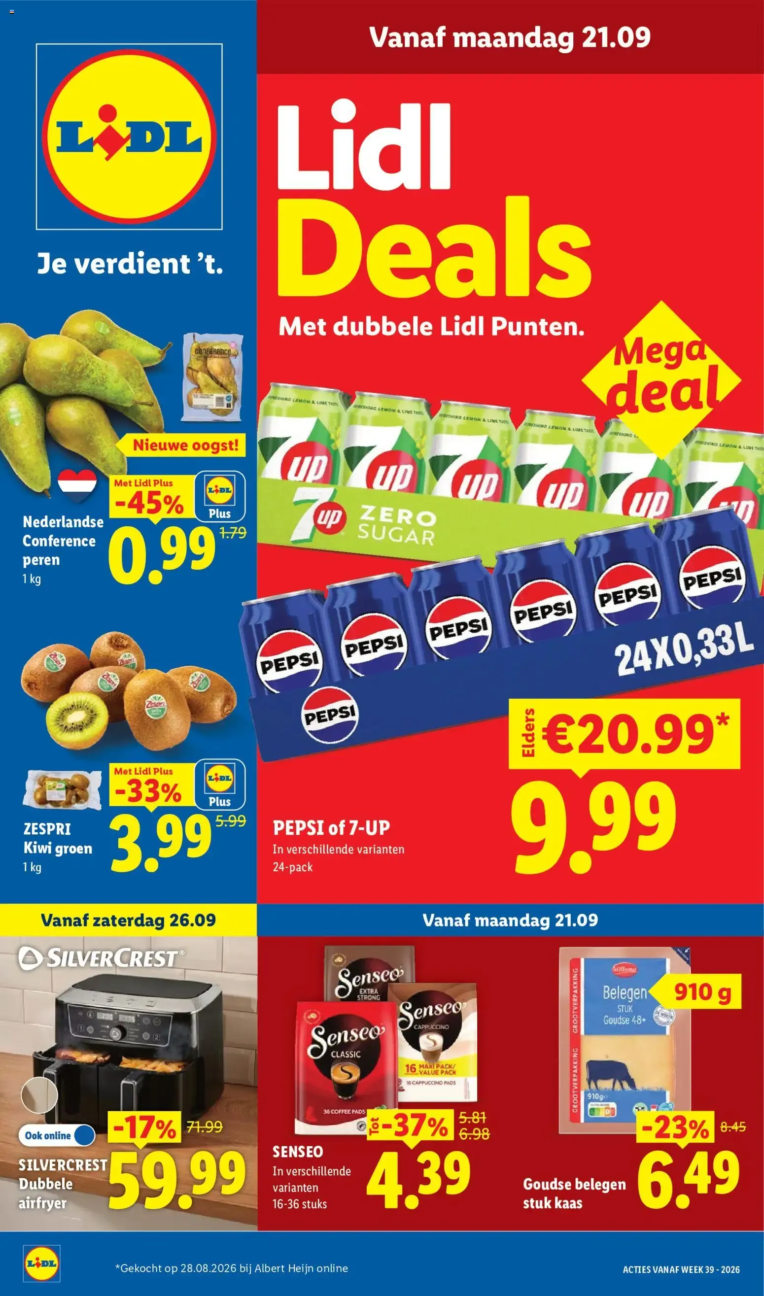 Lidl Deals van 21 september tot 27 september 2026 - Folder pagina 1