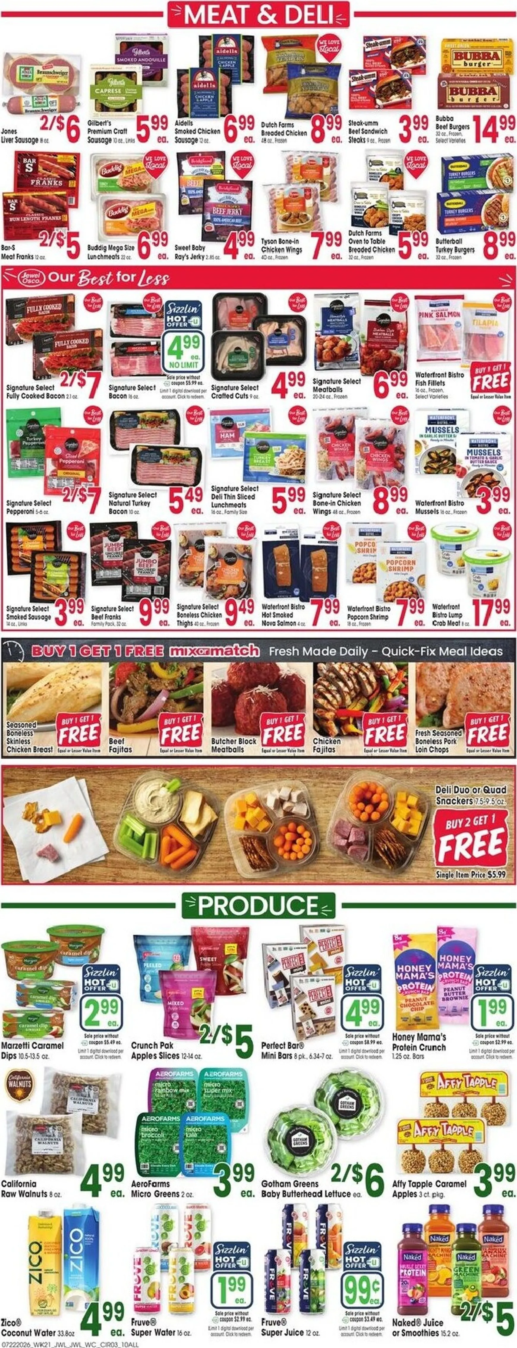 Weekly ad Jewel Osco Flyer from July 22 to July 28 2026 - Page 3