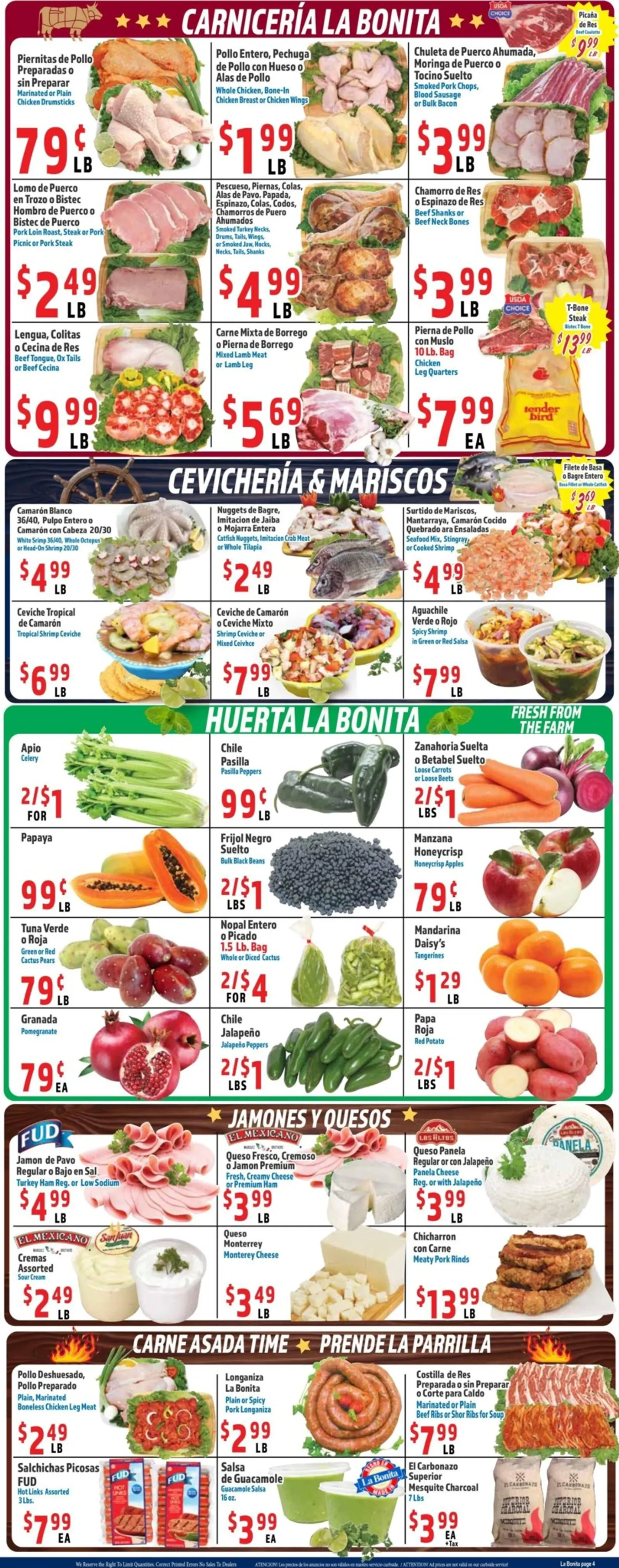 Weekly ad Current La Bonita leaflet valid from Wednesday 09/23/2026 to Tuesday 09/29/2026 from September 23 to September 29 2026 - Page 4