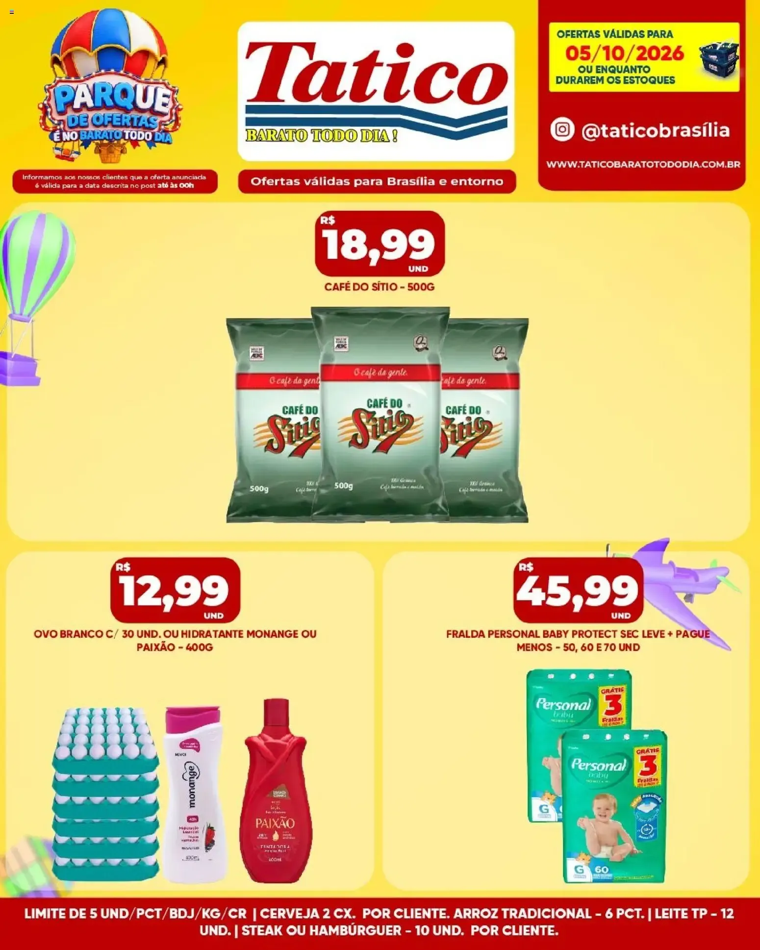 Encarte de Tatico ofertas do Dia de 05/10/2026 | Promoções Online 5 de outubro até 5 de outubro 2026 - Pagina 10